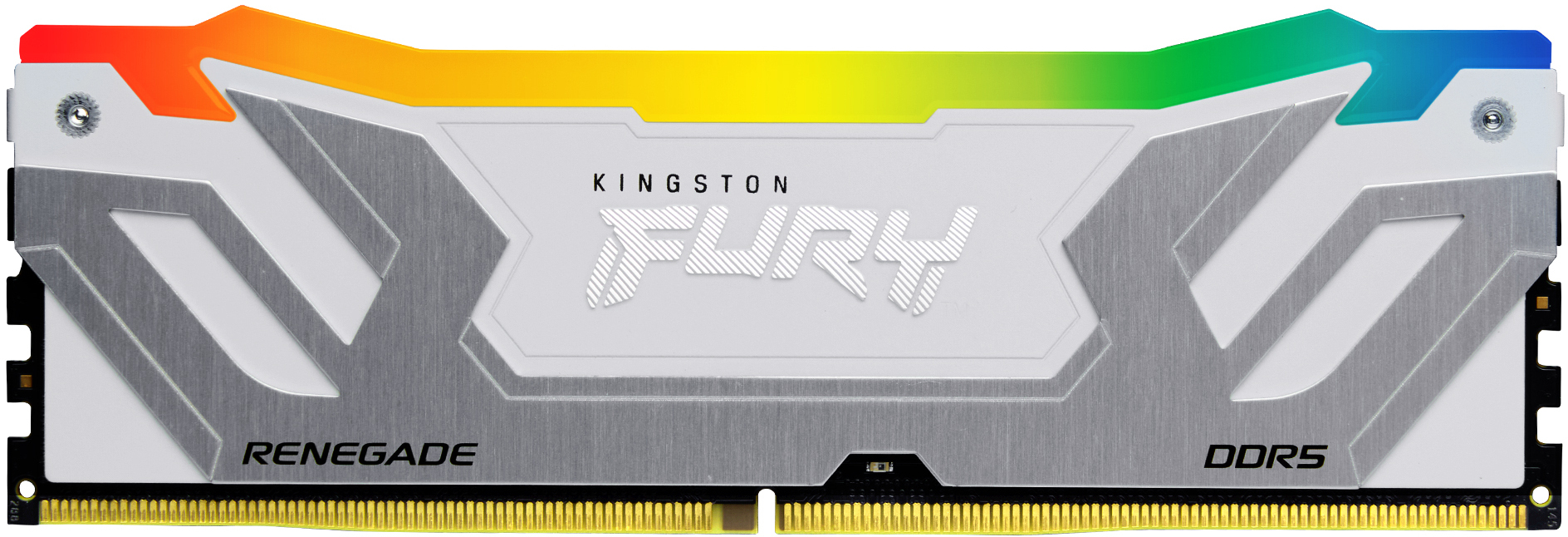 Kingston - Kingston Kit 48GB (2 x 24GB) DDR5 CU-DIMM 8400MHz FURY Renegade RGB White CL40