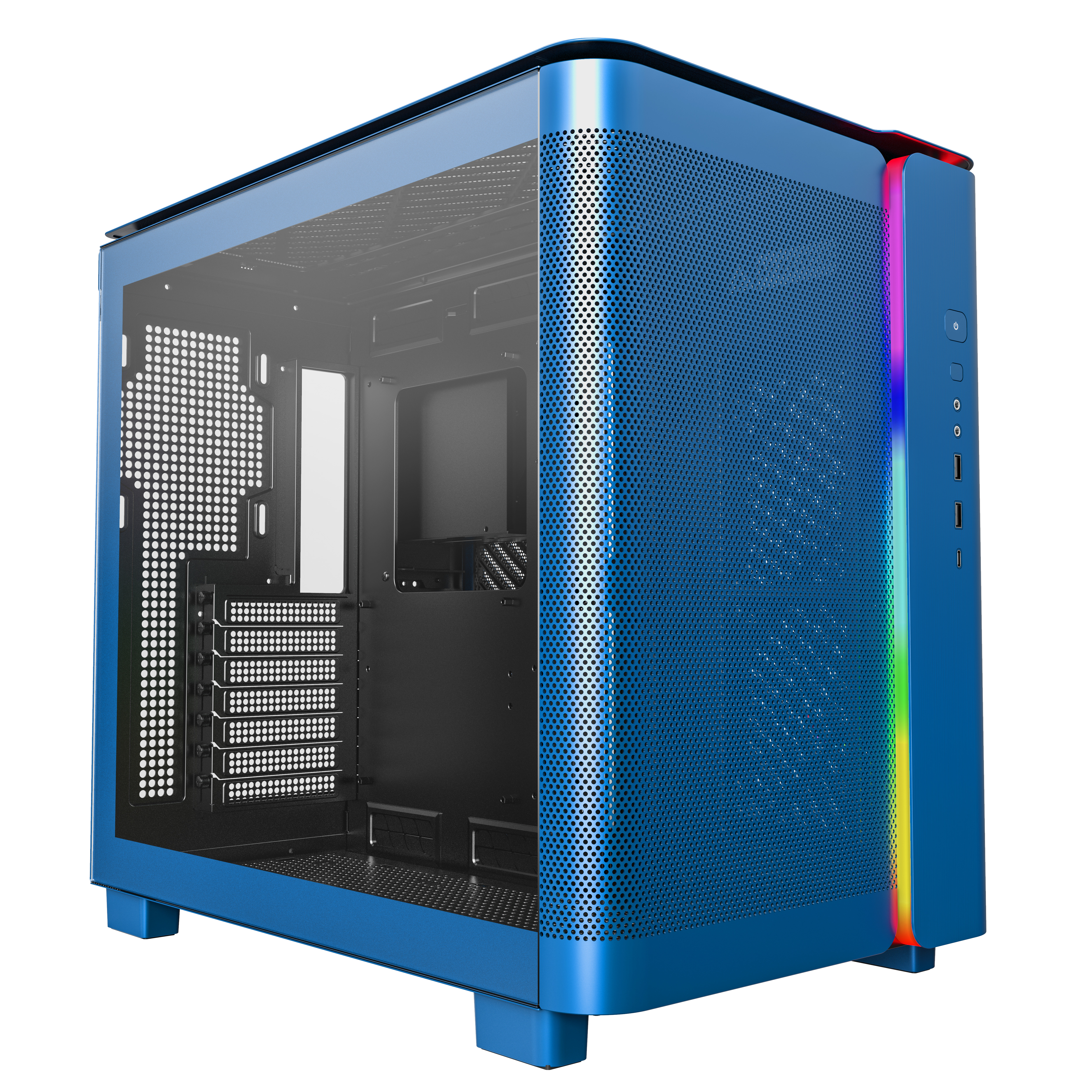 Montech - Caja ATX Montech King 95 Azul