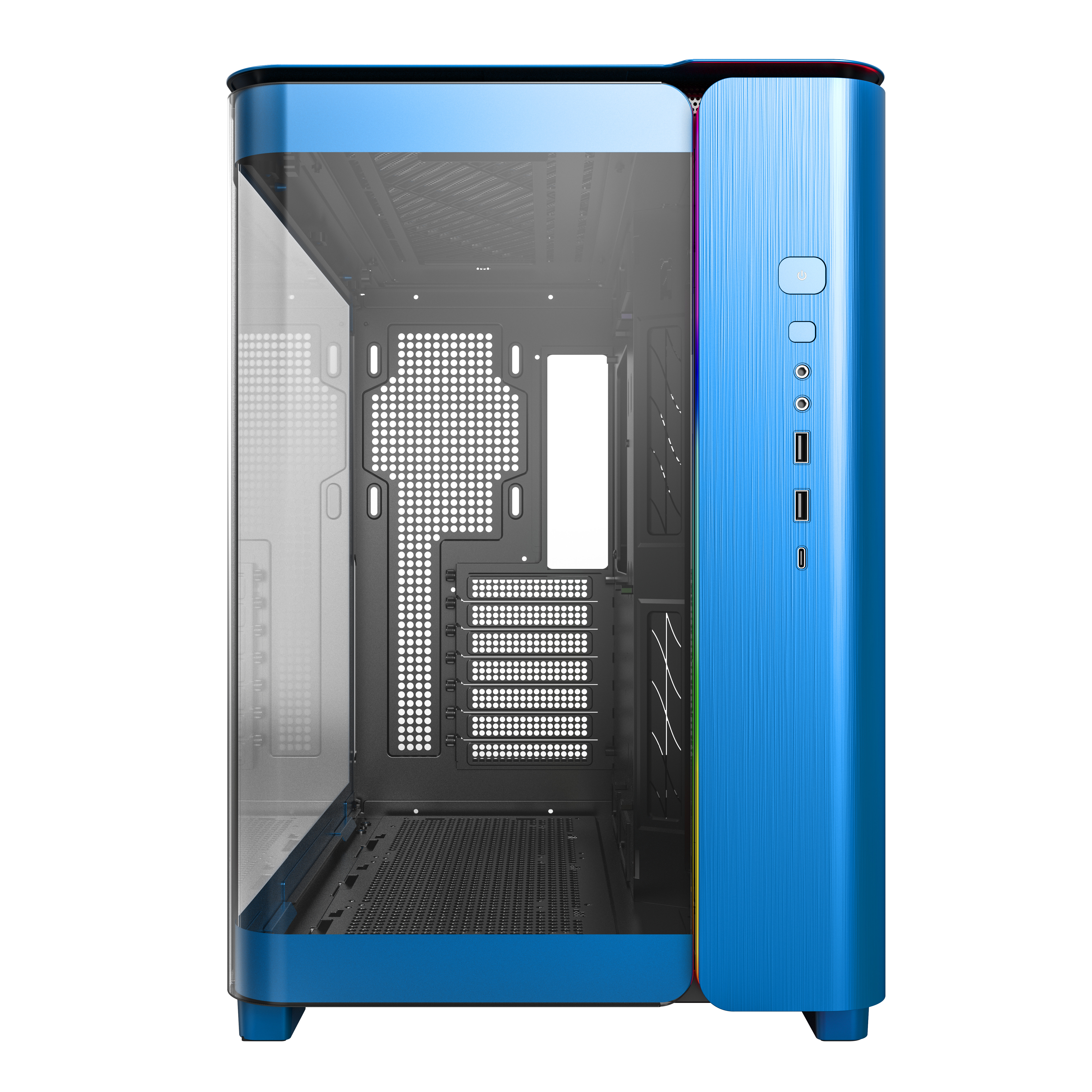 Montech - Caja ATX Montech King 95 Azul