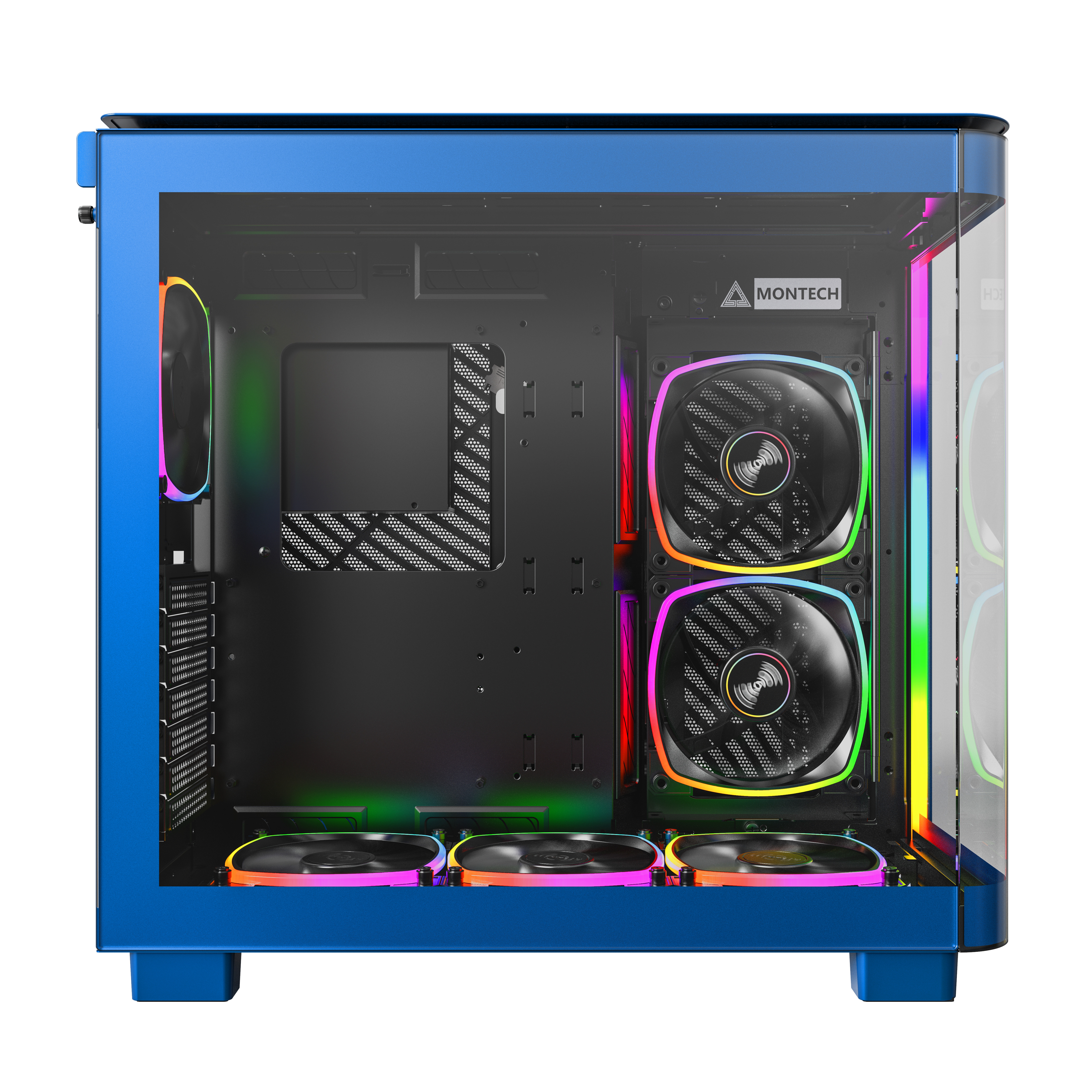 Montech - Caja ATX Montech King 95 PRO Azul