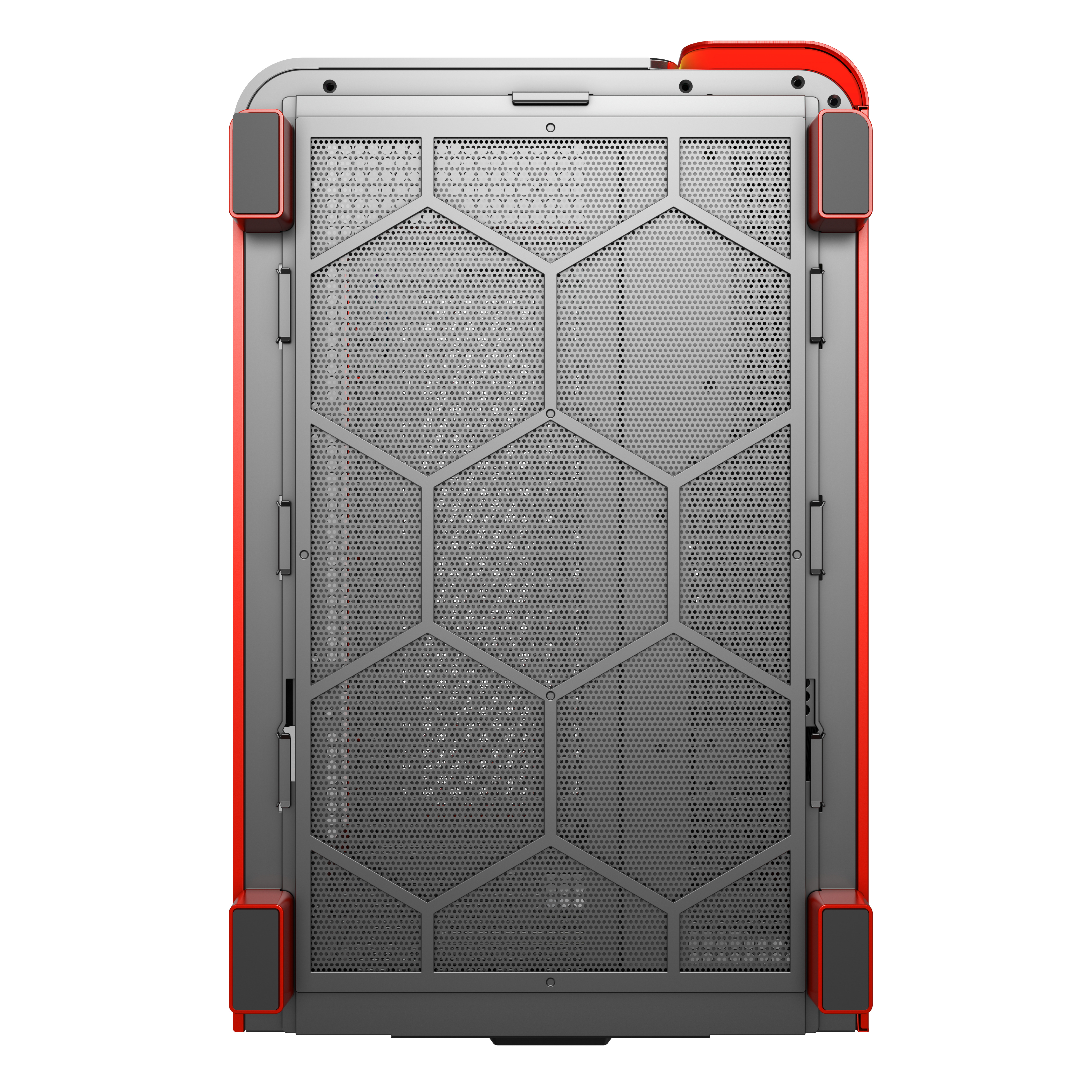 Montech - Caja ATX Montech King 95 Rojo