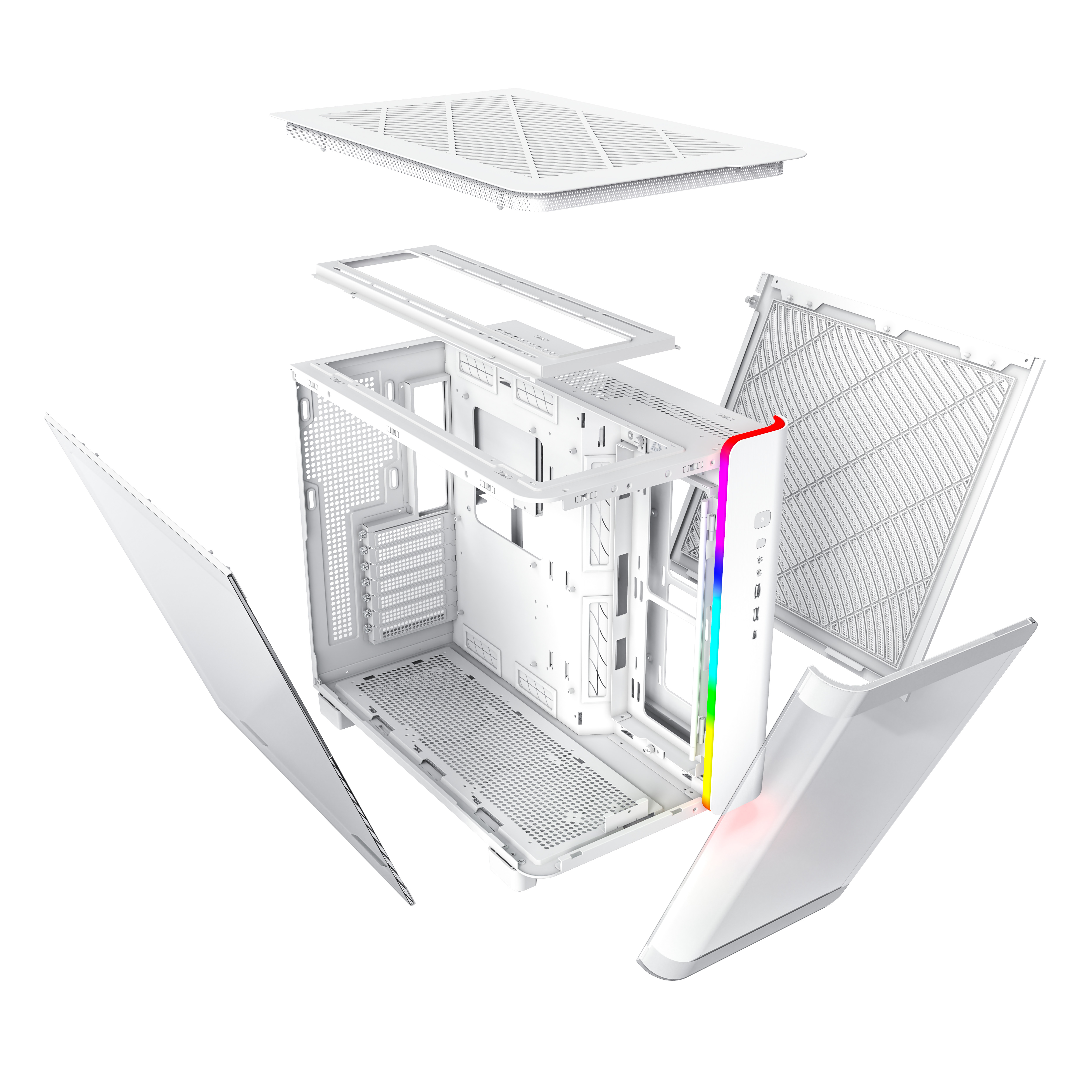 Montech - Caja ATX Montech King 95 Blanco