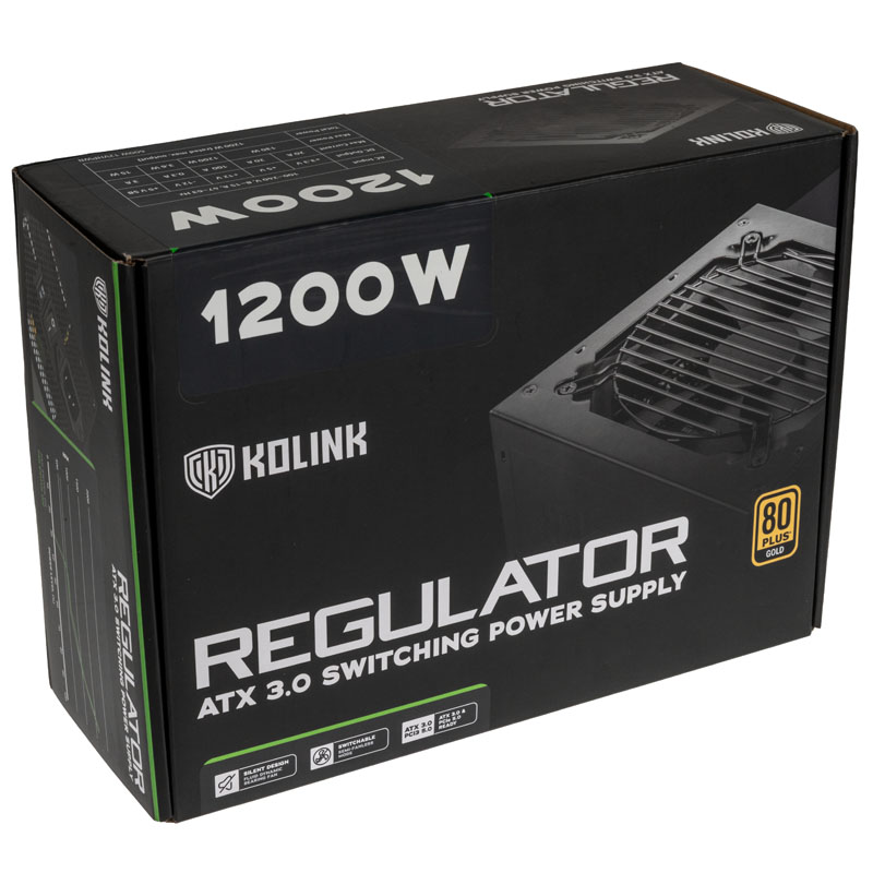 Kolink - Fuente Kolink KL-R1200FG PSU. Gen5. Gold