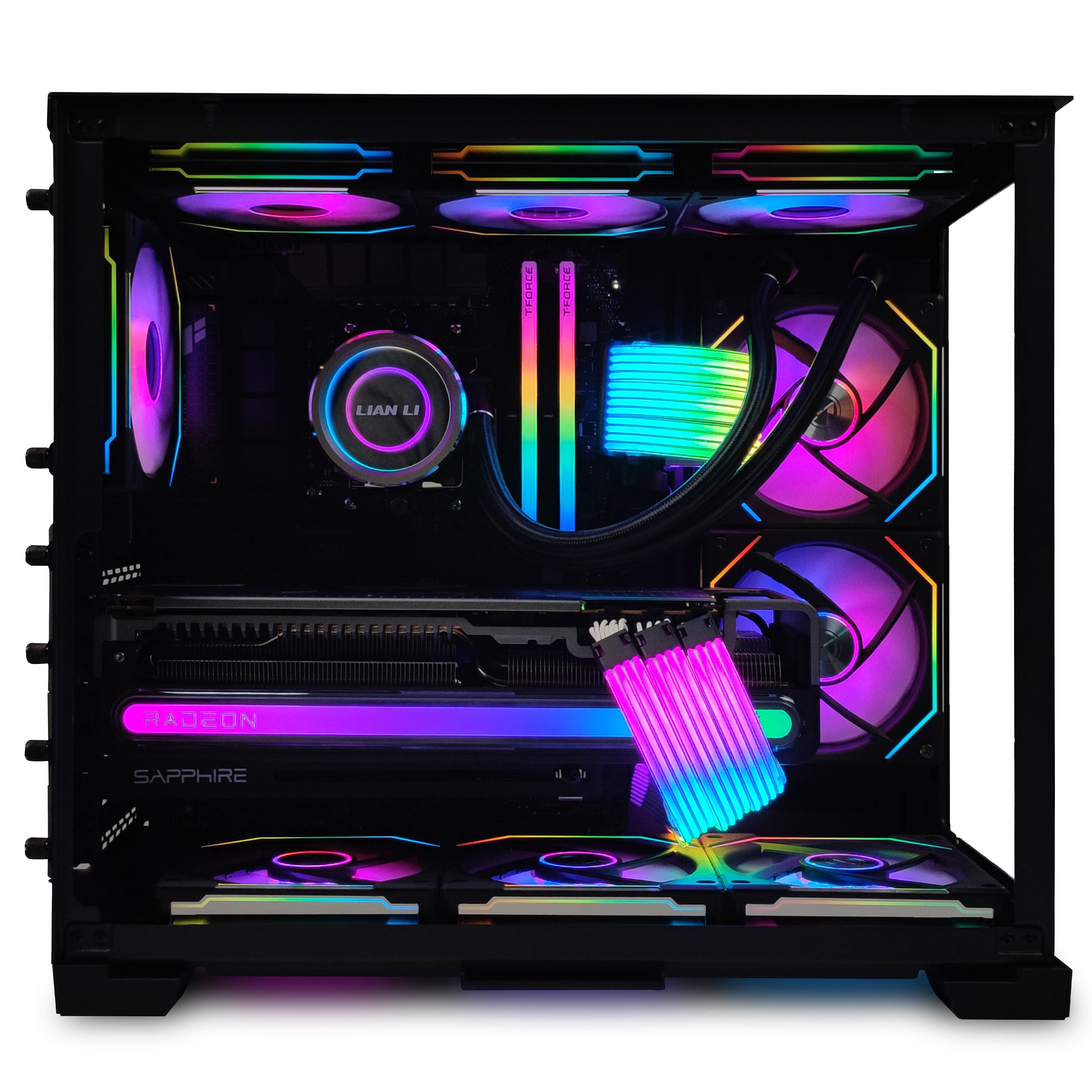 King Mod Systems - Ordenador King Mod Gamer AMD R7 7800X3D 32GB 2TB RX 7900 XT WiFi W11