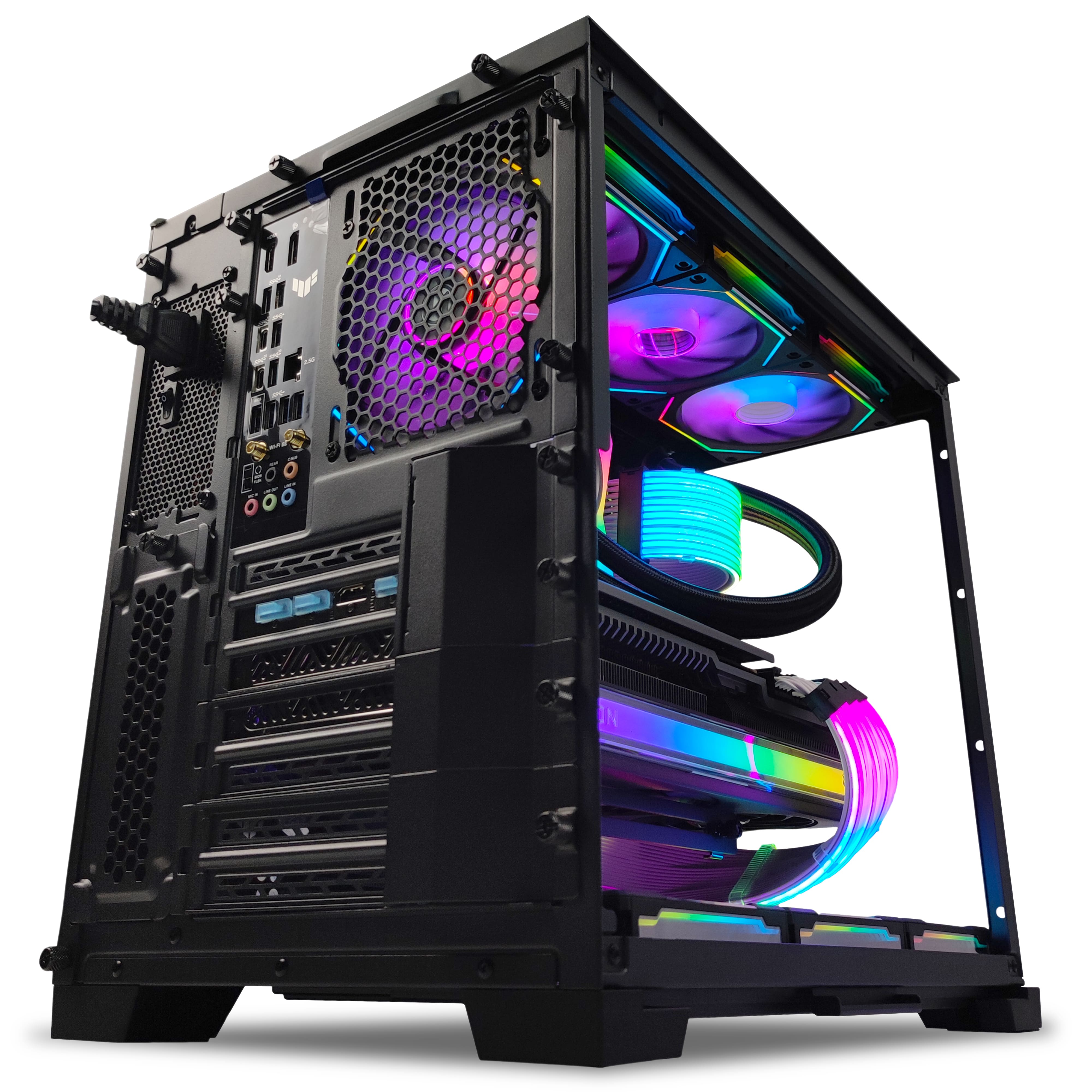 King Mod Systems - Ordenador King Mod Gamer AMD R7 7800X3D 32GB 2TB RX 7900 XT WiFi W11
