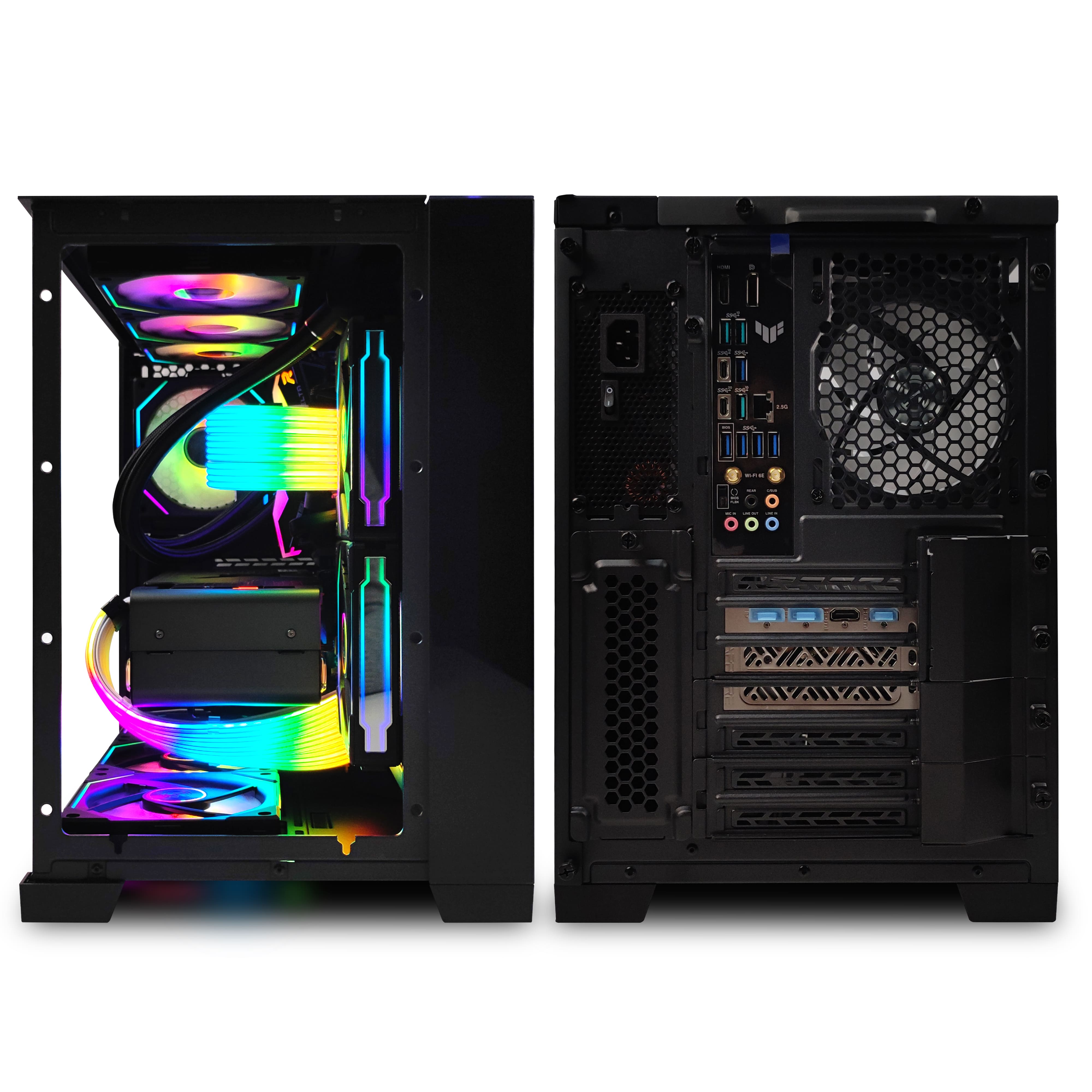 King Mod Systems - Ordenador King Mod Gamer AMD R7 7800X3D 32GB 2TB RX 7900 XT WiFi W11