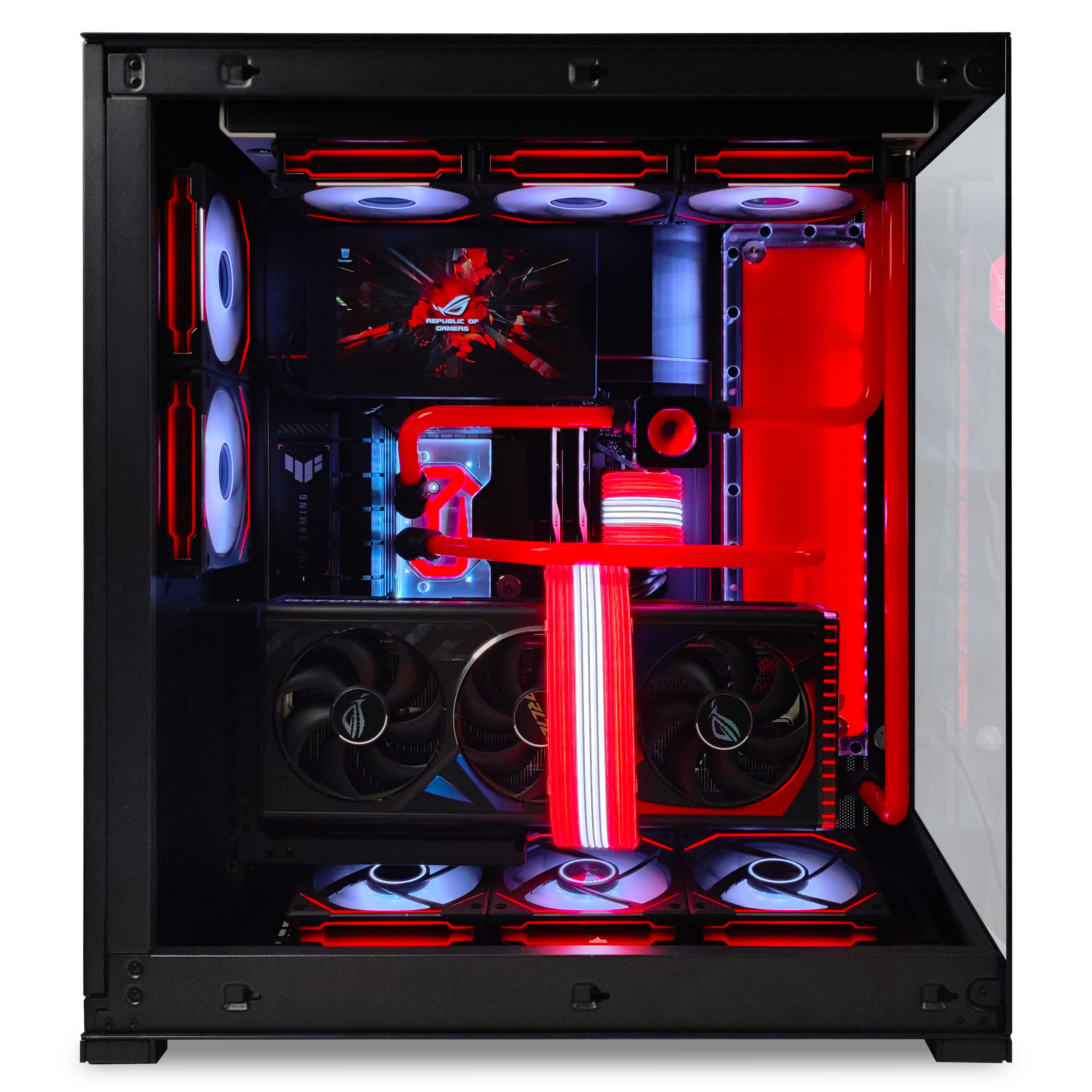 King Mod Systems - Ordenador King Mod Liquid-PC Ryzen 7 7800X3D 32GB DDR5 2TB RTX 4090 24GB WiFi W11