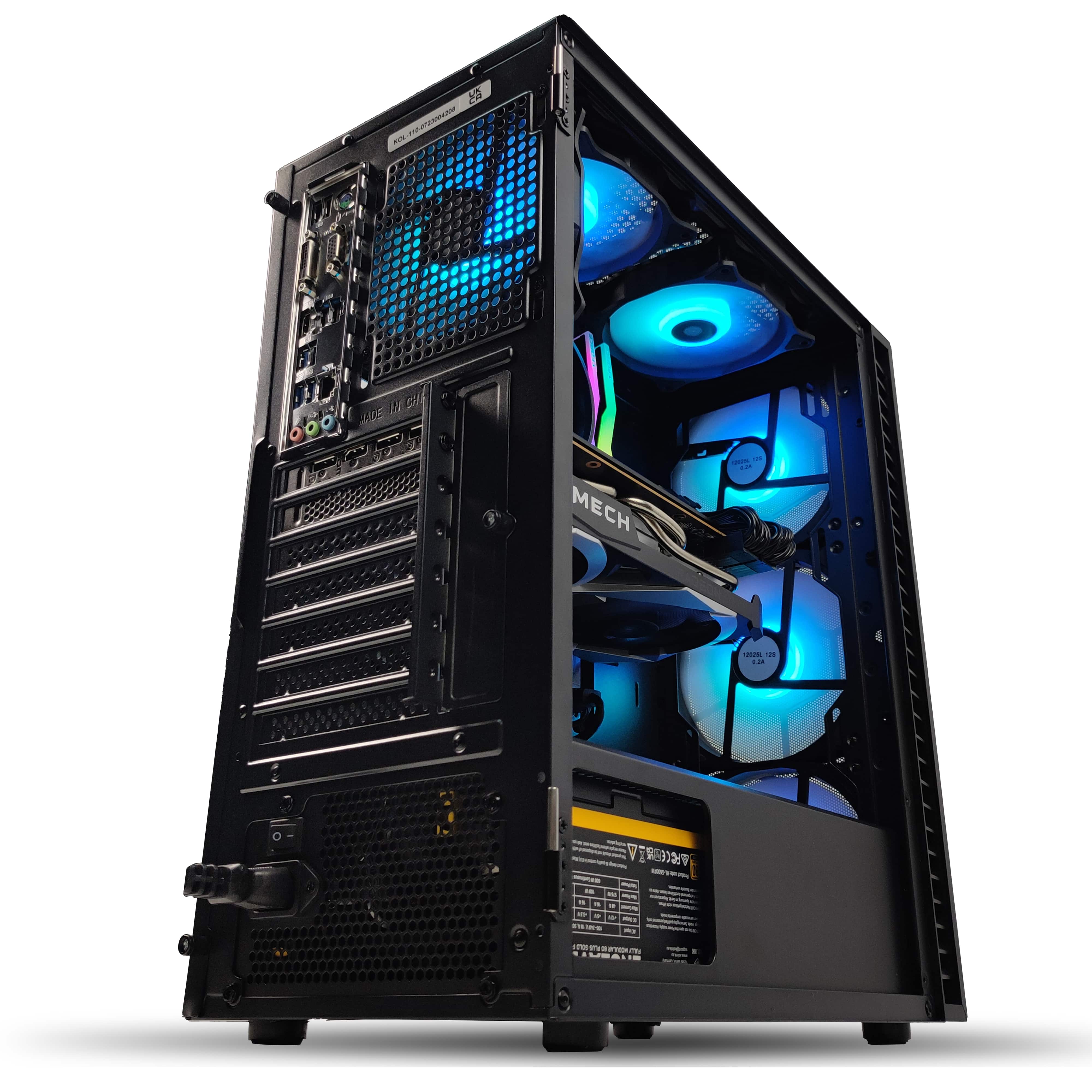 King Mod Systems - Ordenador King Mod Limited-PC Ryzen 5 5600X 32GB DDR4 1TB RX 6750 XT WiFi W11