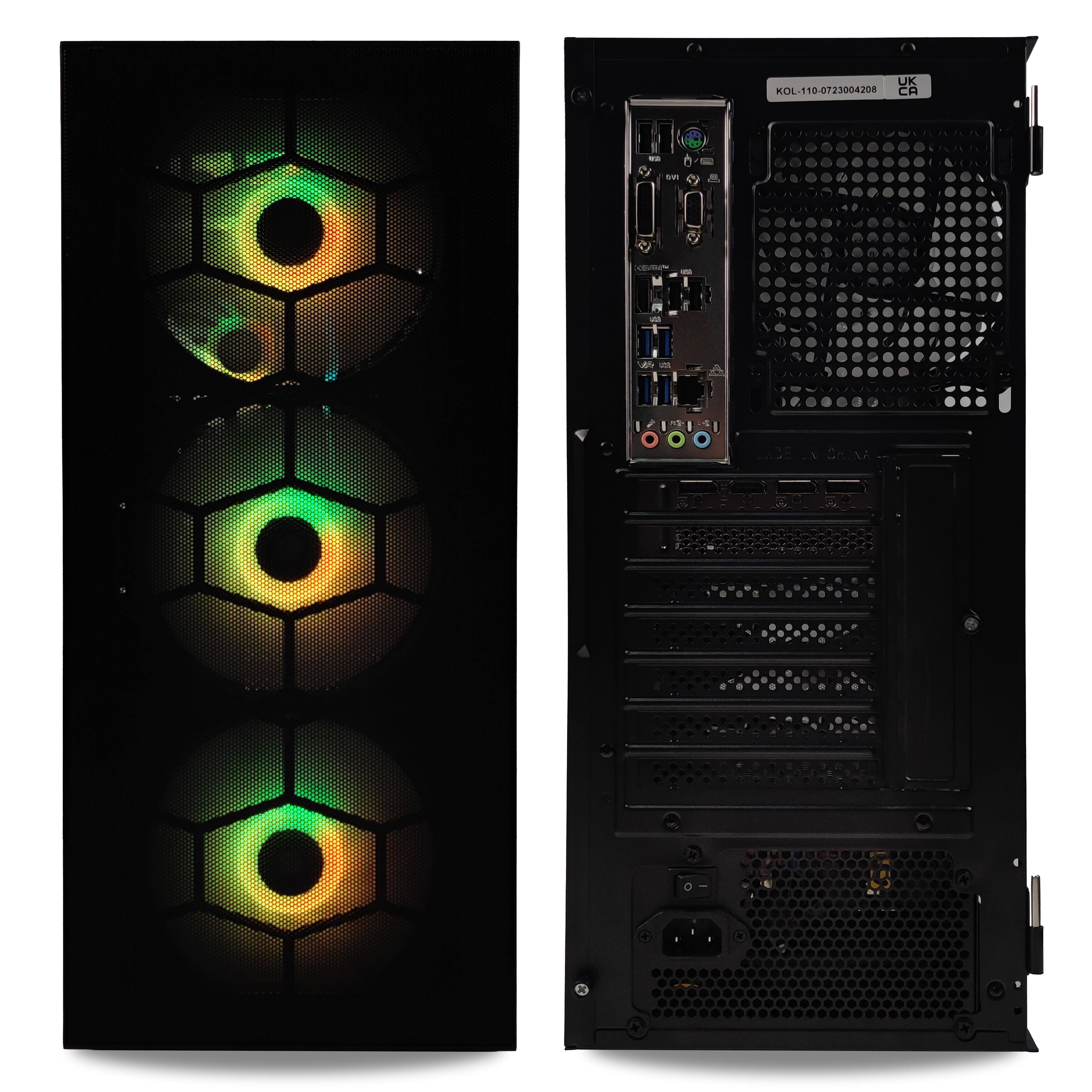 King Mod Systems - Ordenador King Mod Limited-PC Ryzen 5 5600X 32GB DDR4 1TB RX 6750 XT WiFi W11