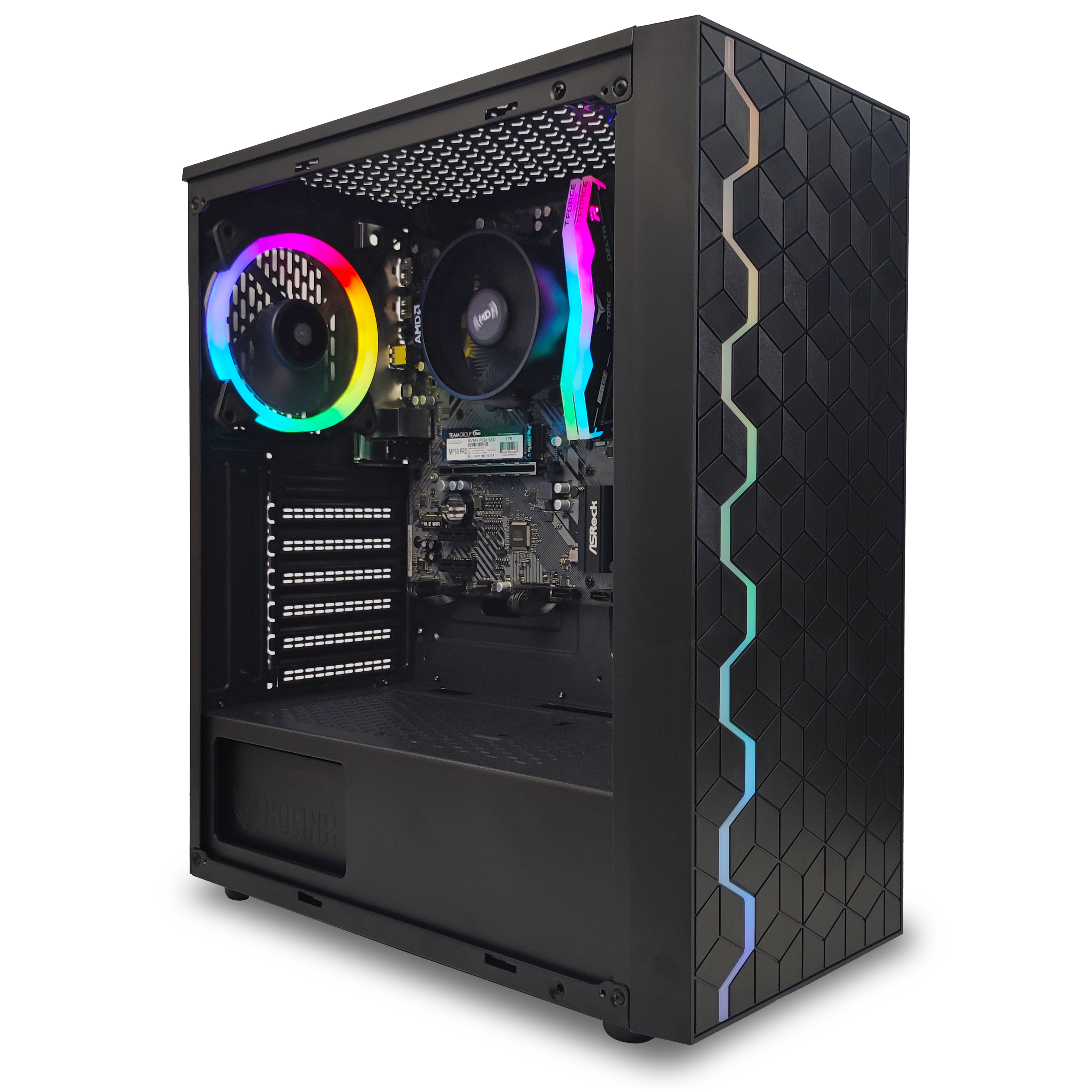 King Mod Systems - Ordenador King Mod Gamer-PC AMD Ryzen 5 8600G 32GB 1TB 760M WiFi W11