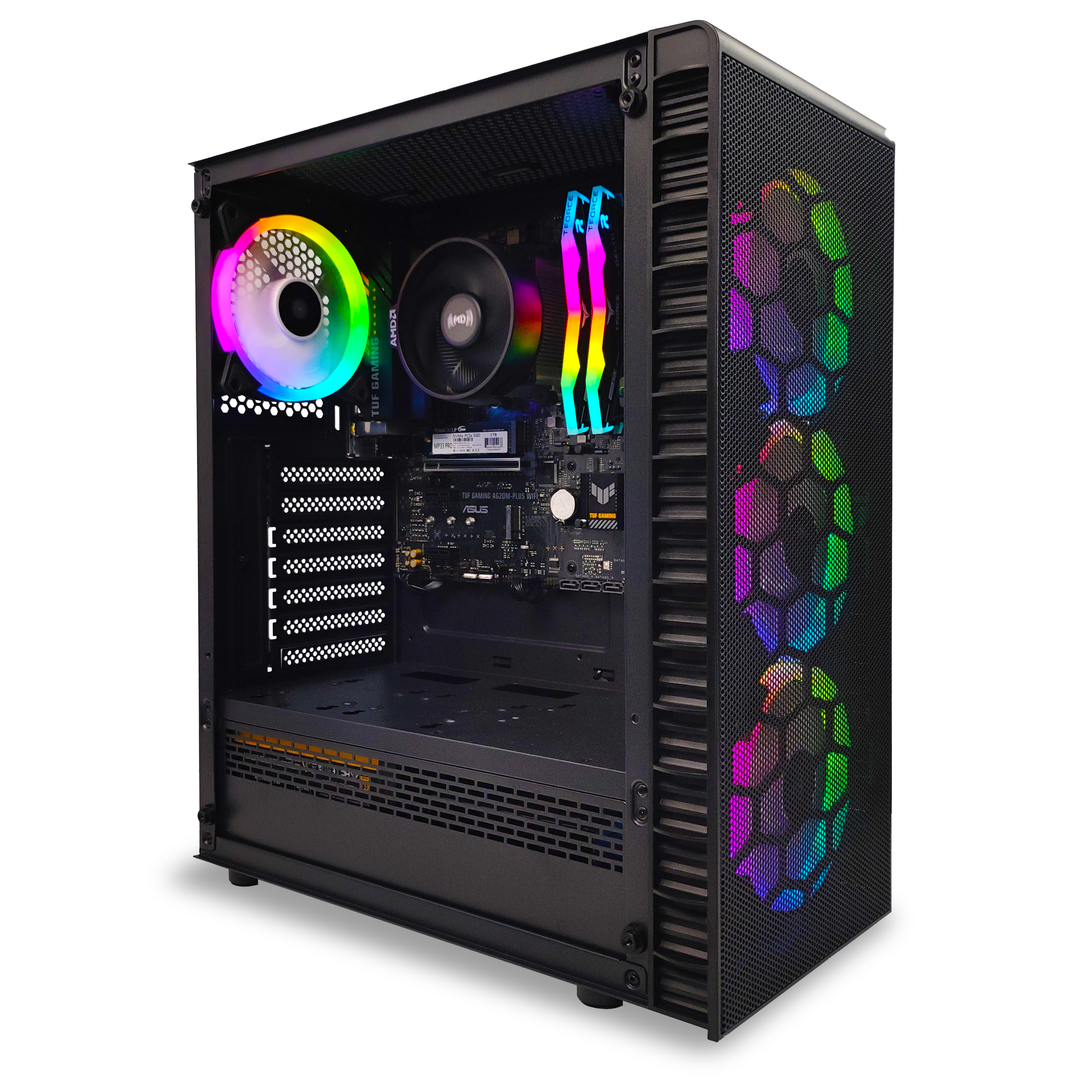 King Mod Systems - Ordenador King Mod Gamer-PC AMD Ryzen 7 8700G 32GB DDR5 1TB 780M WiFi W11