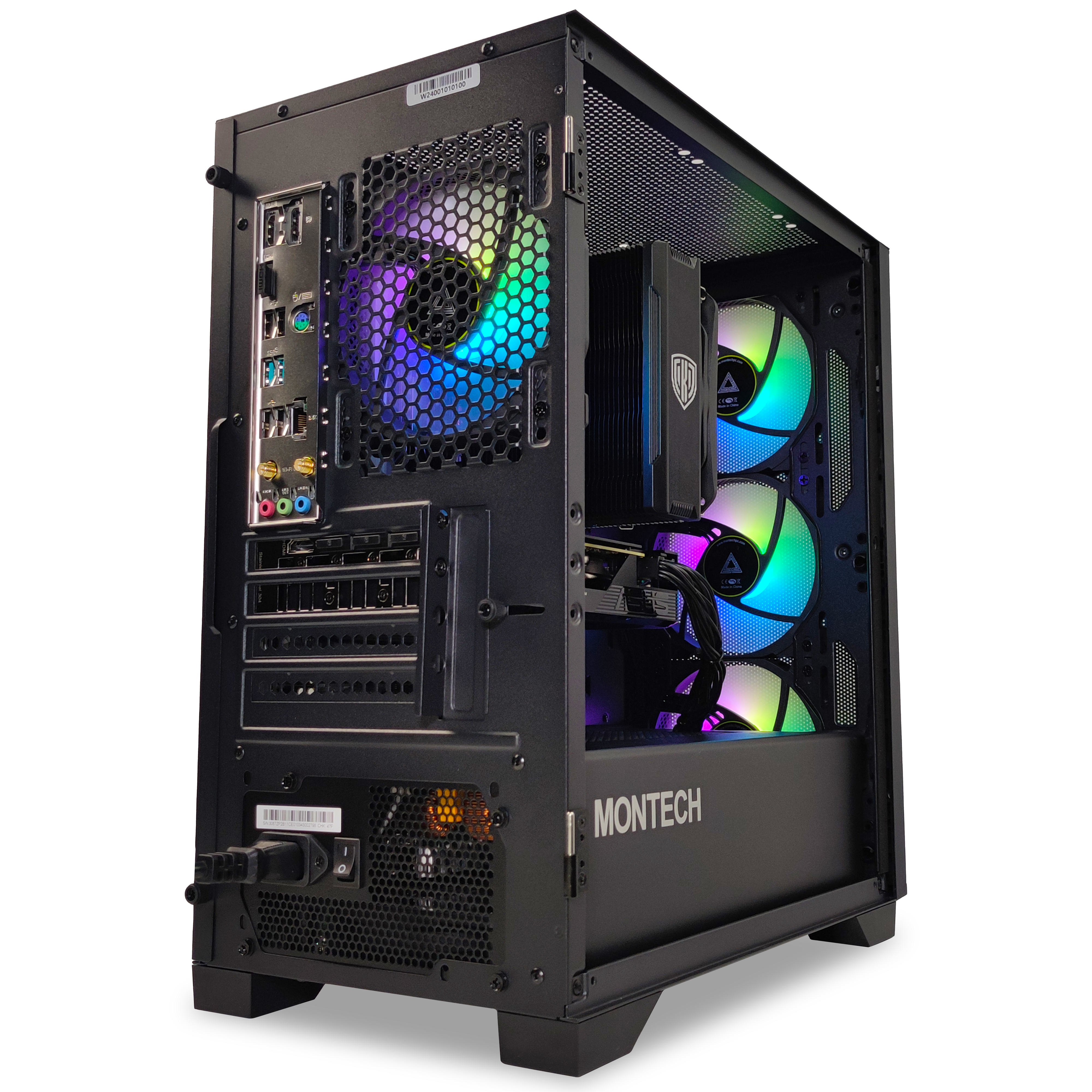 King Mod Systems - Ordenador King Mod Gamer-PC Powered by ASUS i5 13400F 32GB DDR4 1TB RTX 4060 Ti WiFi W11