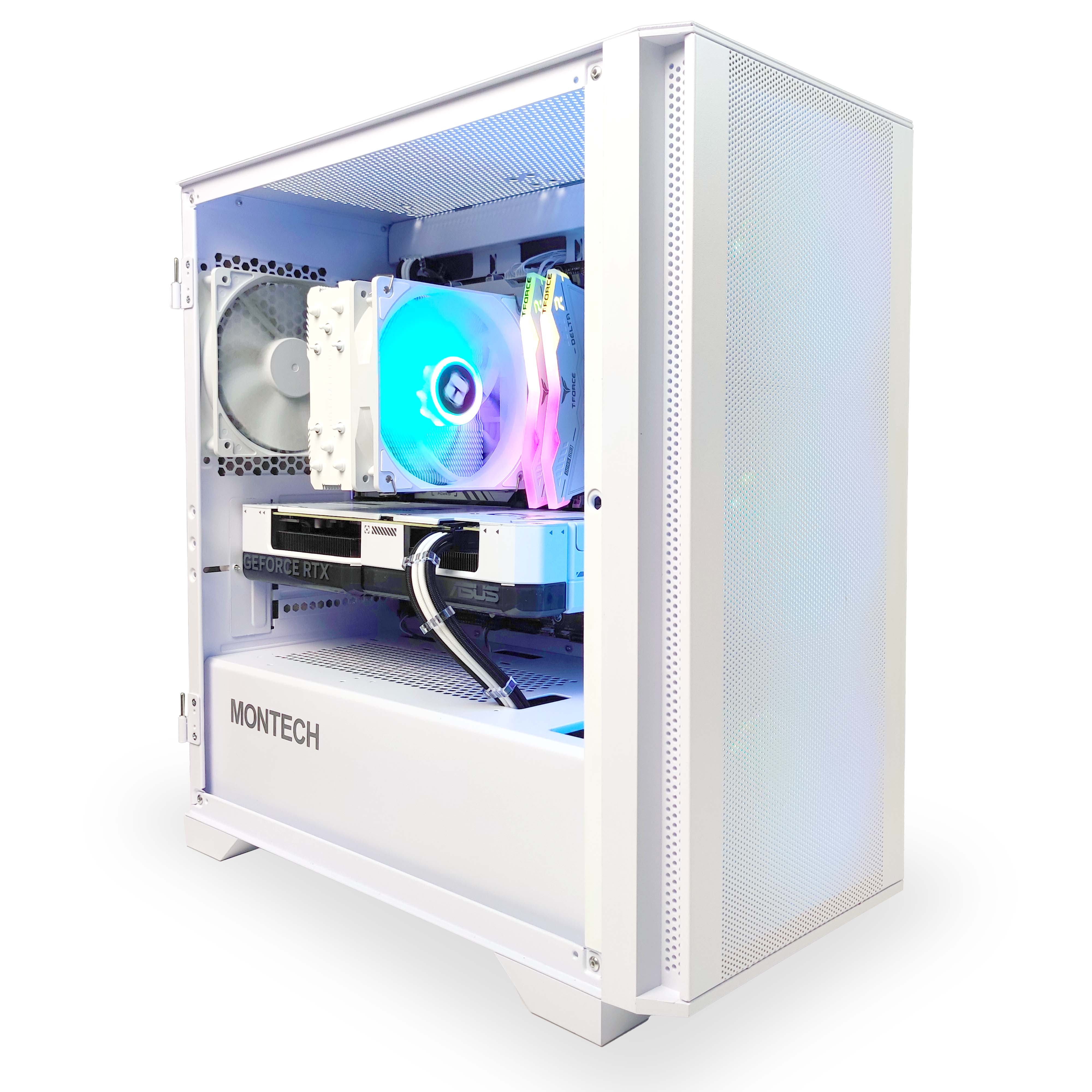 King Mod Systems - Ordenador King Mod Gamer-PC ASUS Intel i5 13400F 32GB DDR5 2TB RTX 4070 WIFI W11