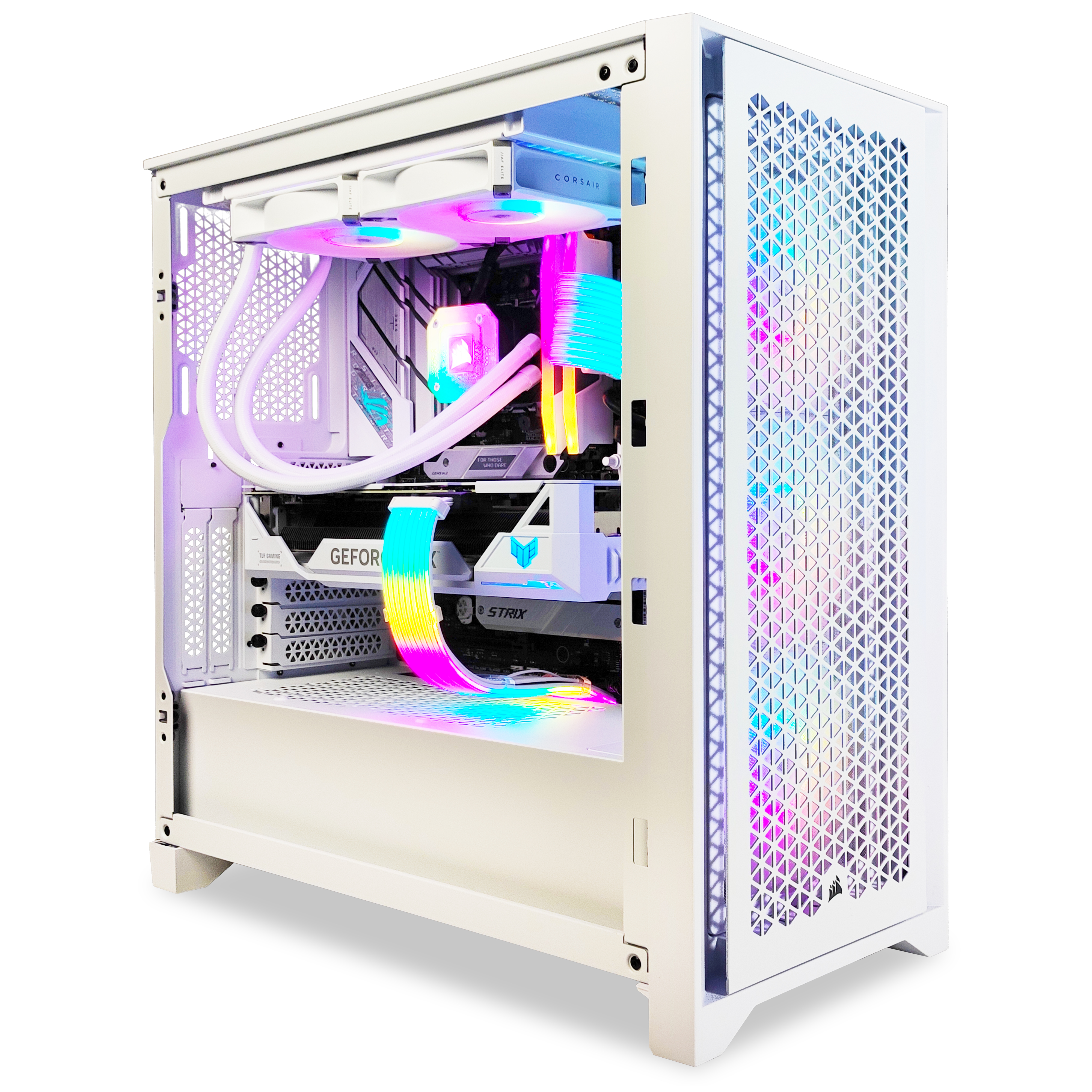 King Mod Systems - Ordenador King Mod Gamer-PC iCue Ryzen 7 7800X3D 32GB DDR5 1TB RTX 4070 Ti SUPER WIFI W11