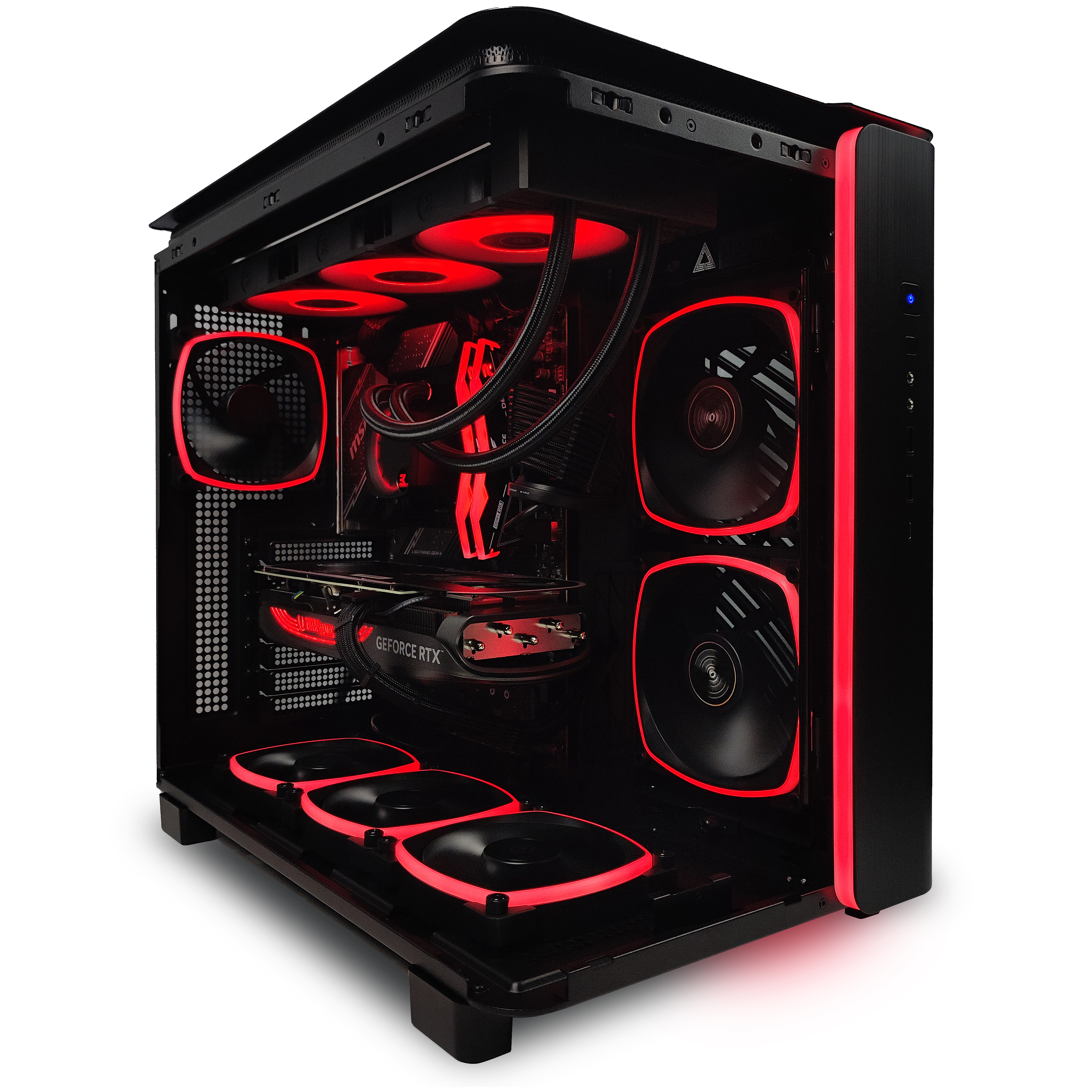 King Mod Systems - Ordenador King Mod Gamer-PC i5 14400F 32GB DDR5 1TB RTX 4070 Super WIFI W11