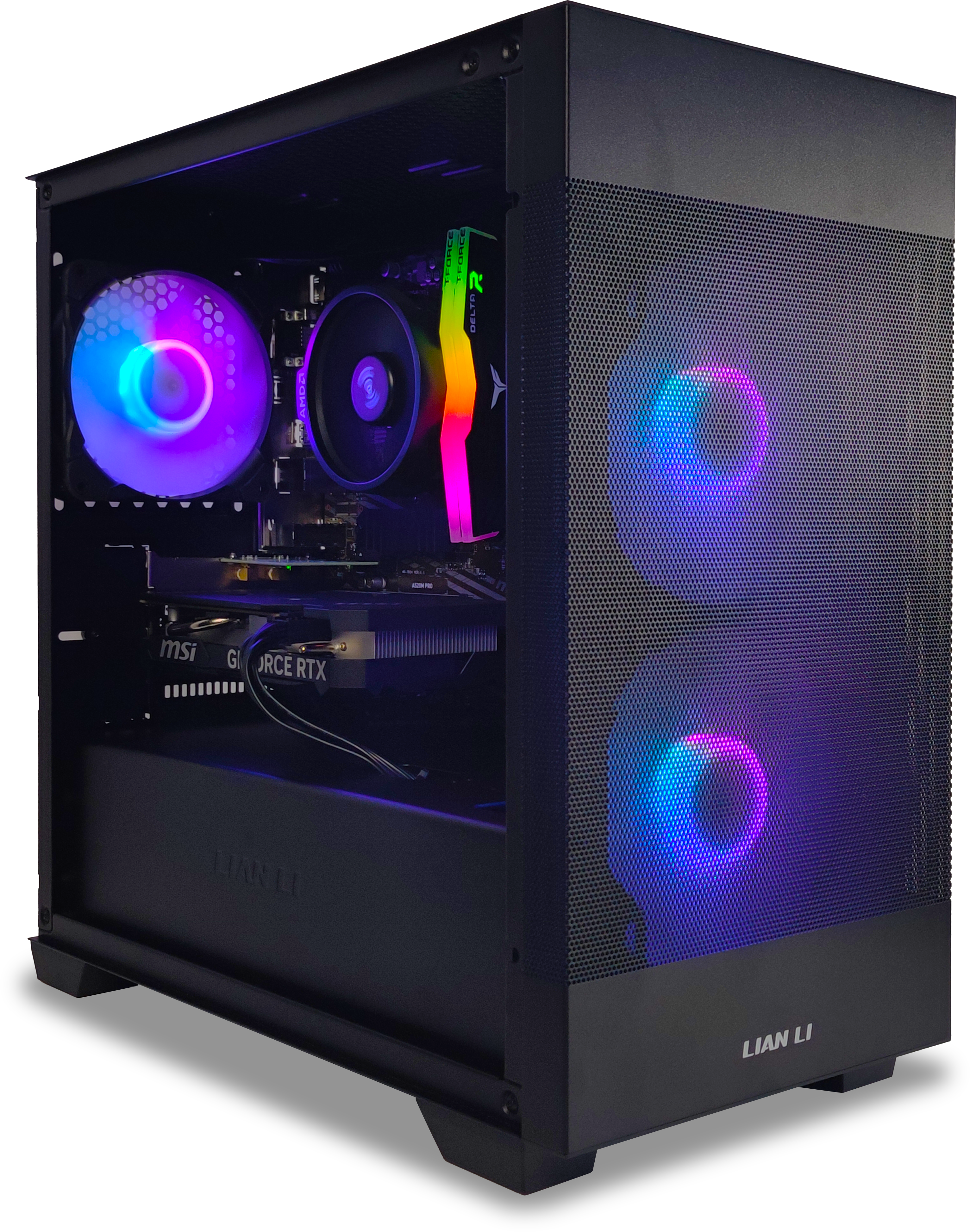 King Mod Systems - Ordenador King Mod Gamer-PC Ryzen 5 5600 16GB DDR4 1TB RTX 4060 WIFI W11