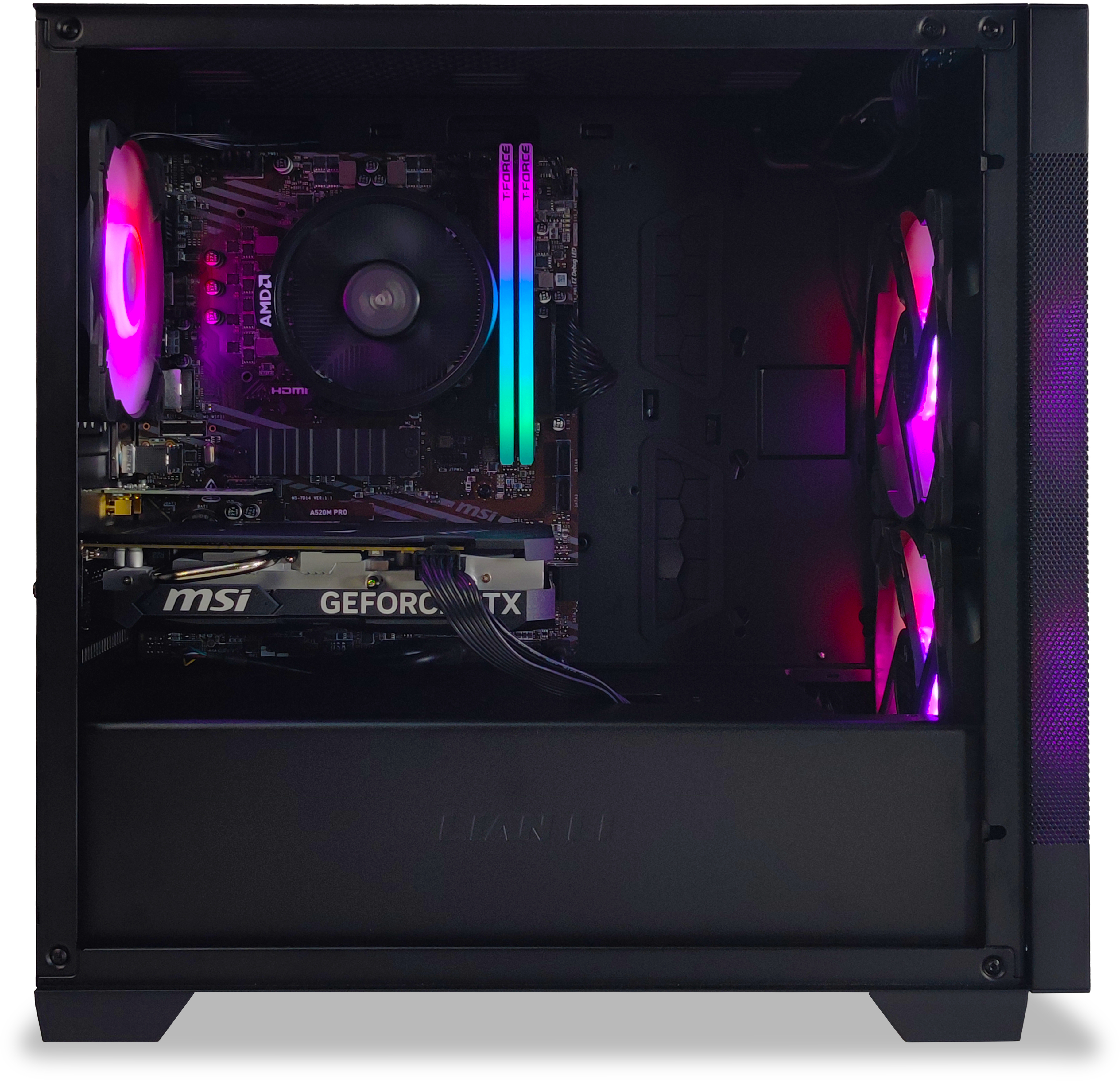 King Mod Systems - Ordenador King Mod Gamer-PC Ryzen 5 5600 16GB DDR4 1TB RTX 4060 WIFI W11