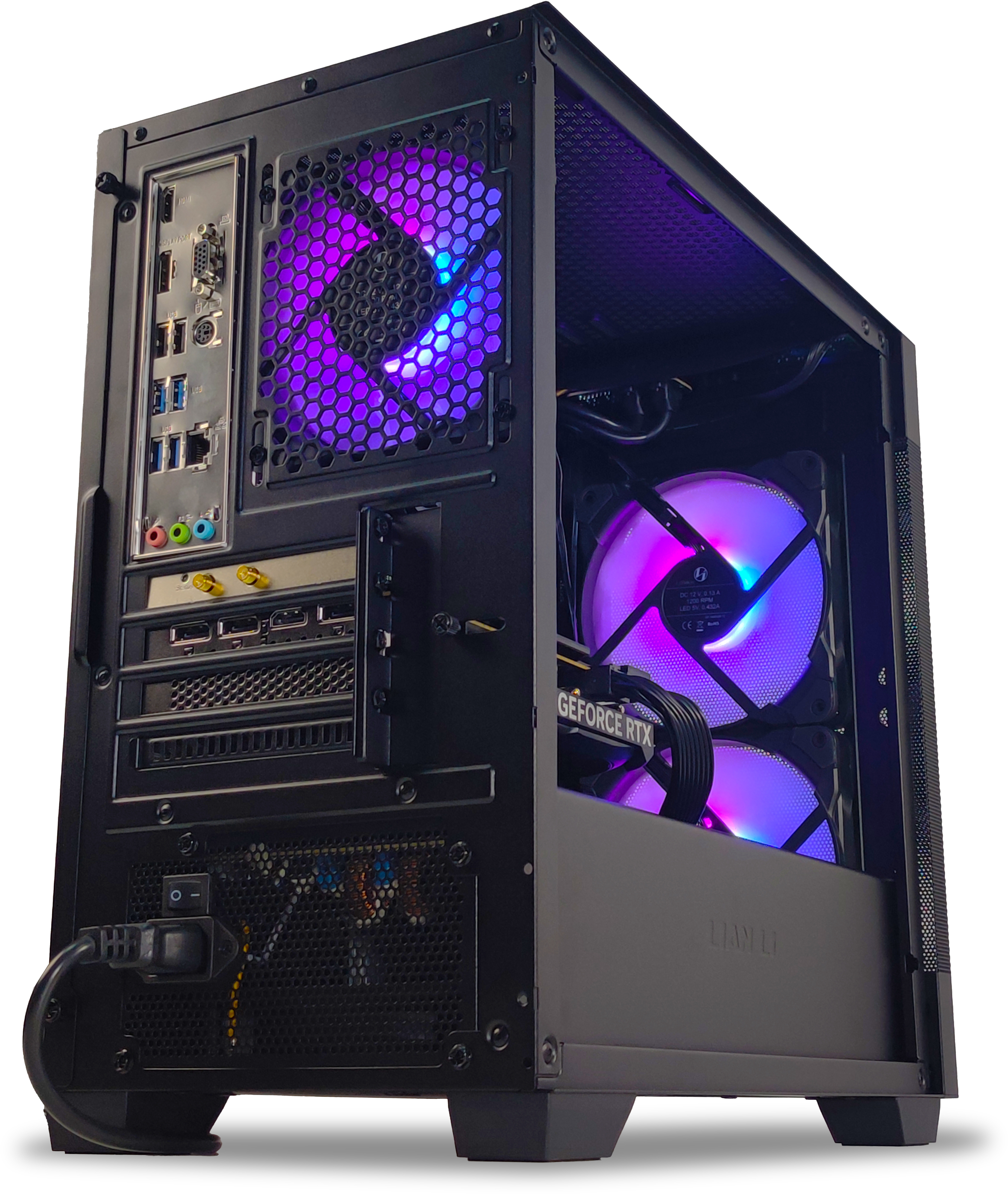 King Mod Systems - Ordenador King Mod Gamer-PC Ryzen 5 5600 16GB DDR4 1TB RTX 4060 WIFI W11