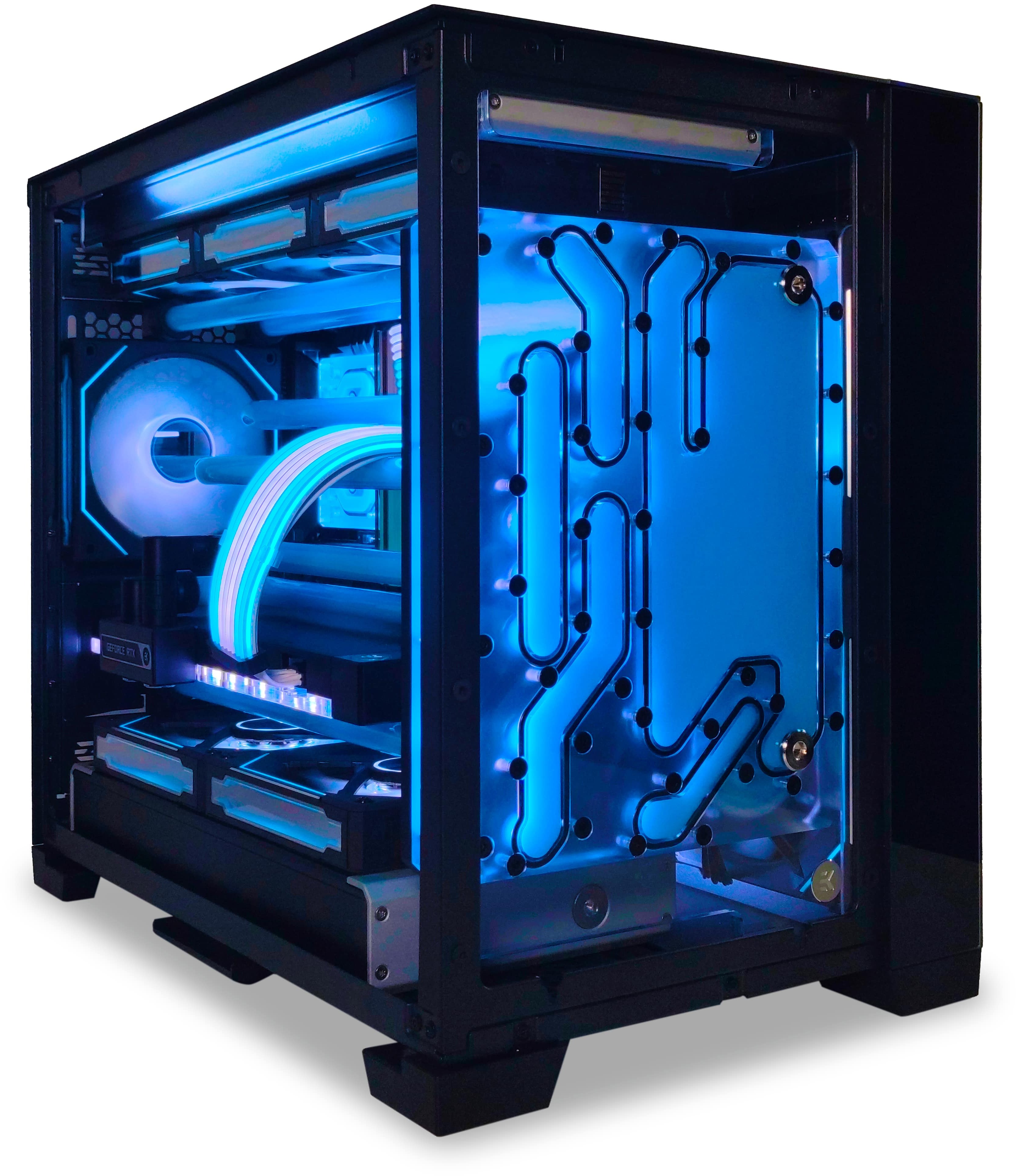 King Mod Systems - Ordenador King Mod Liquid-PC Intel i9 14900K Direct-Die 48GB DDR5 7600MHz 2TB RTX 4090 WiFi W11