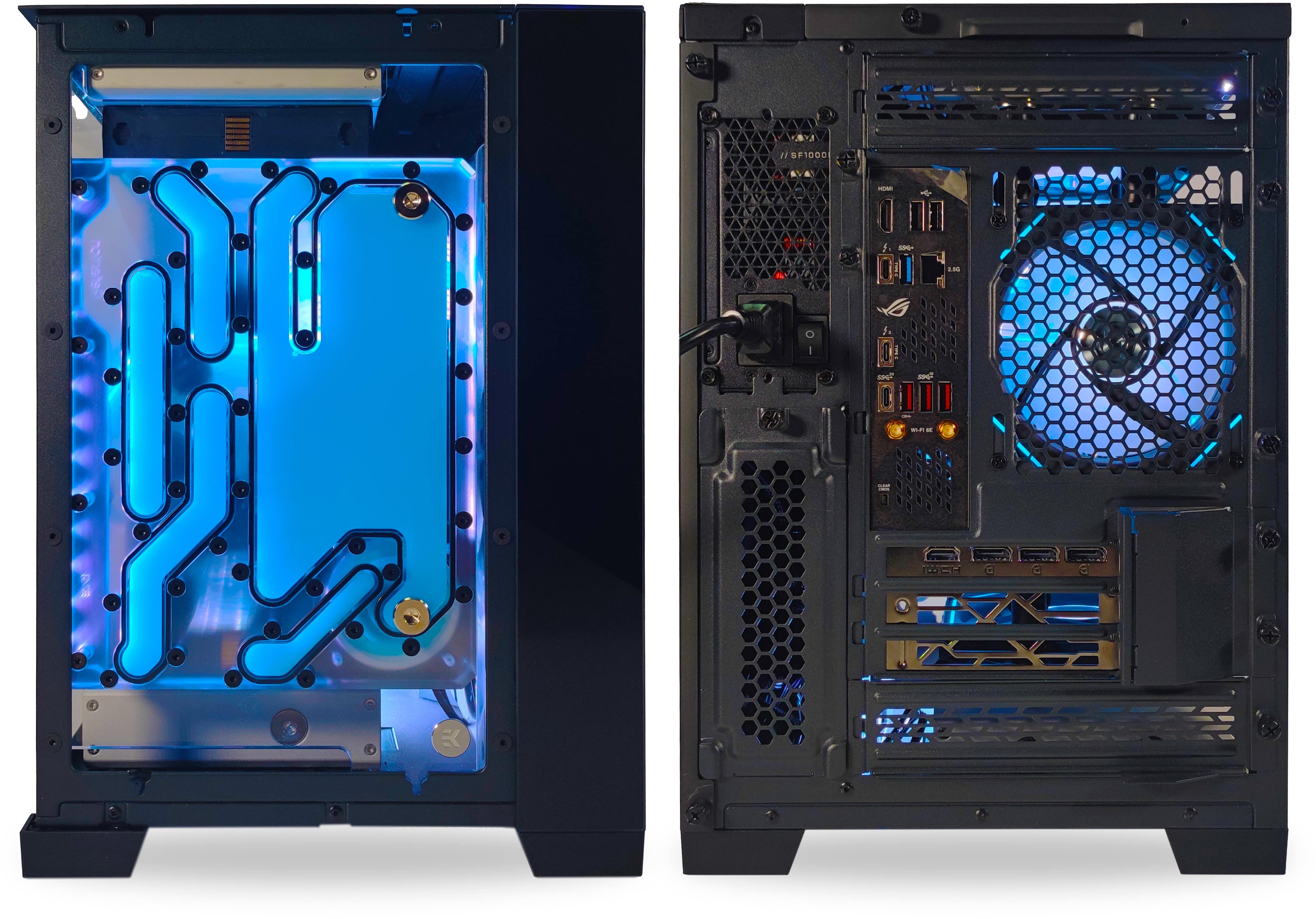 King Mod Systems - Ordenador King Mod Liquid-PC Intel i9 14900K Direct-Die 48GB DDR5 7600MHz 2TB RTX 4090 WiFi W11