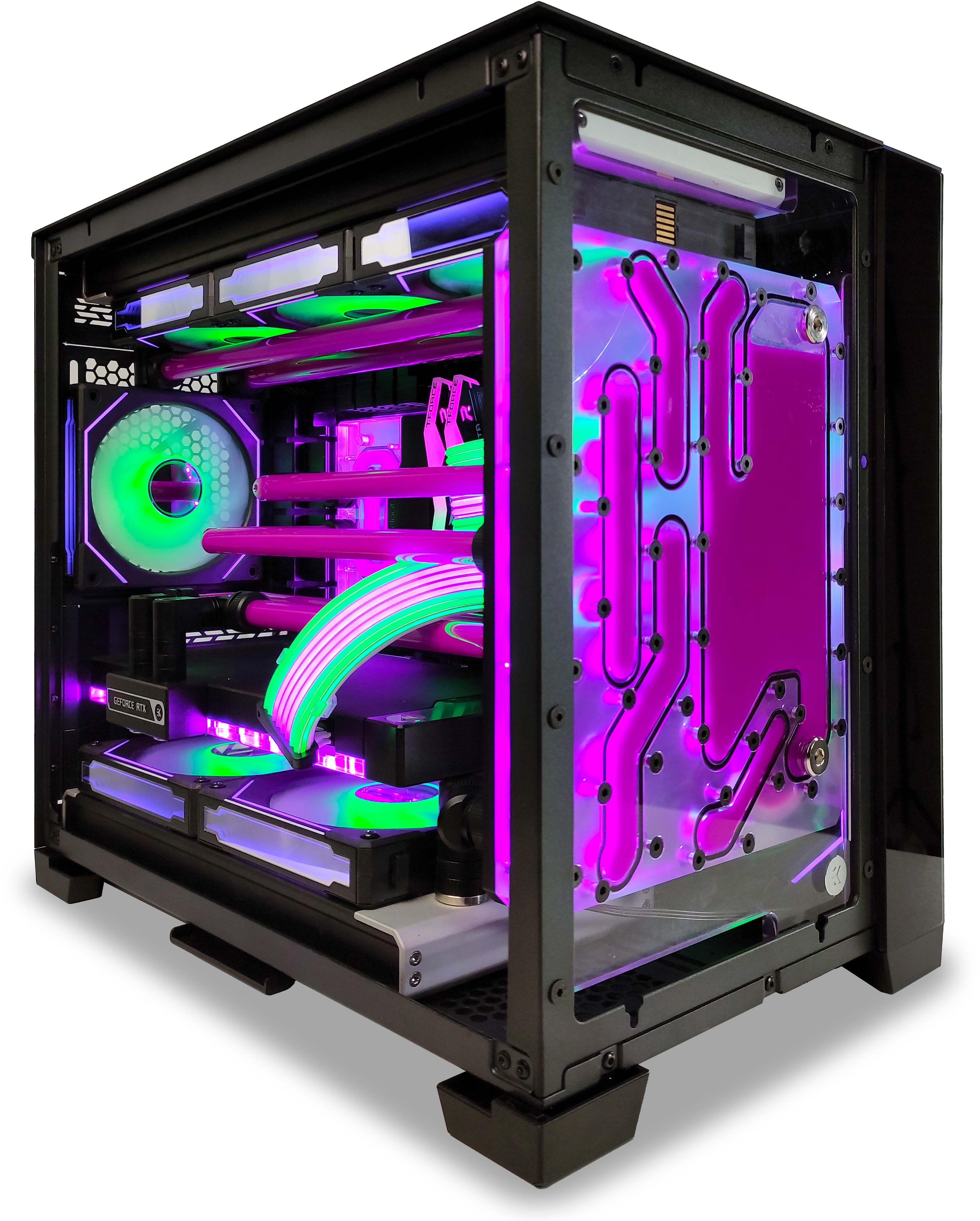 King Mod Systems - Ordenador King Mod Liquid-PC Ryzen 7 7800X3D 48GB DDR5 2TB RTX 4090 WiFi W11 V2