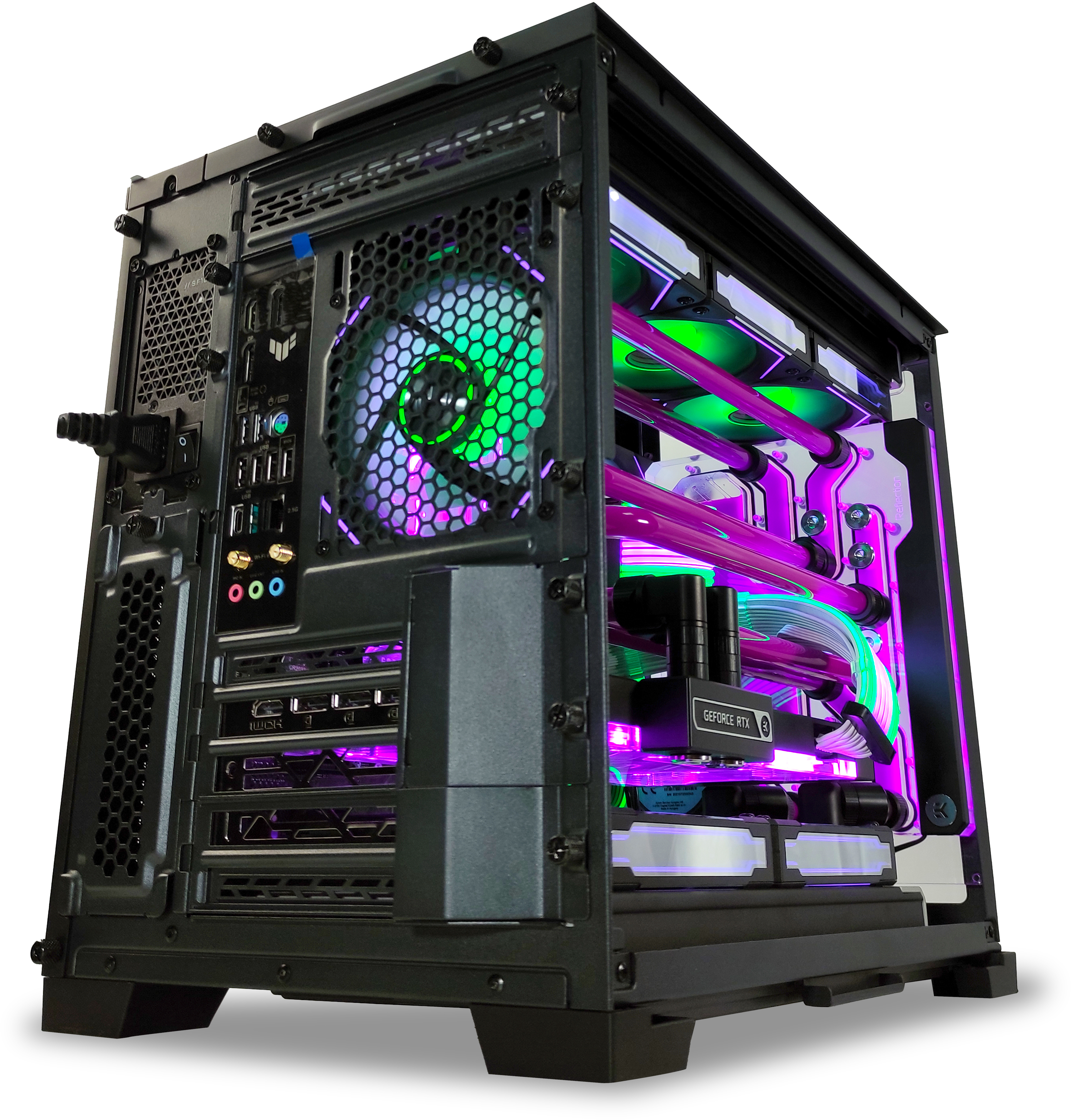 King Mod Systems - Ordenador King Mod Liquid-PC Ryzen 7 7800X3D 48GB DDR5 2TB RTX 4090 WiFi W11 V2