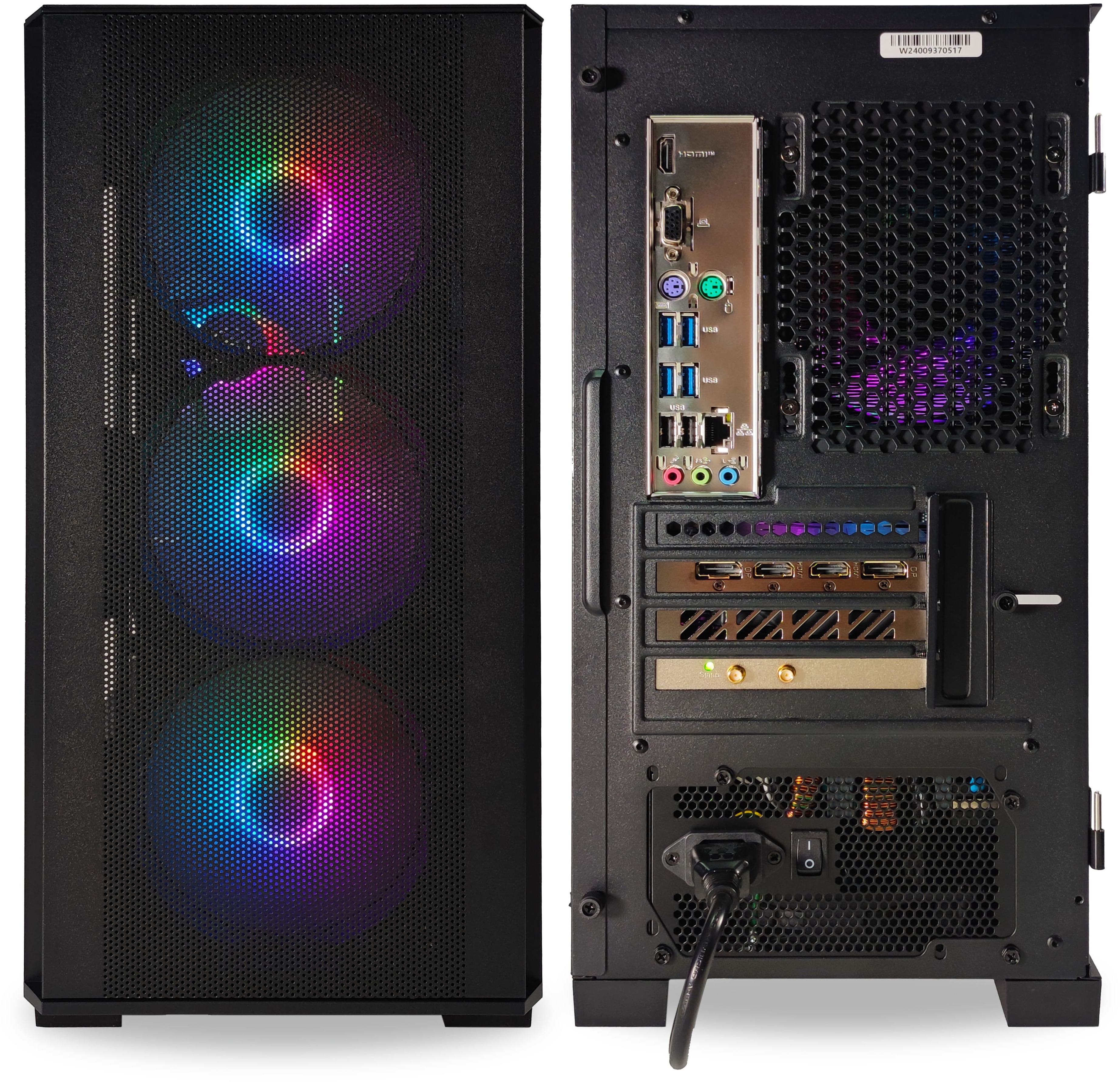 King Mod Systems - Ordenador King Mod Limited-PC Ryzen 5 7500F 32GB DDR5 1TB RTX 4060 WiFi W11 V2