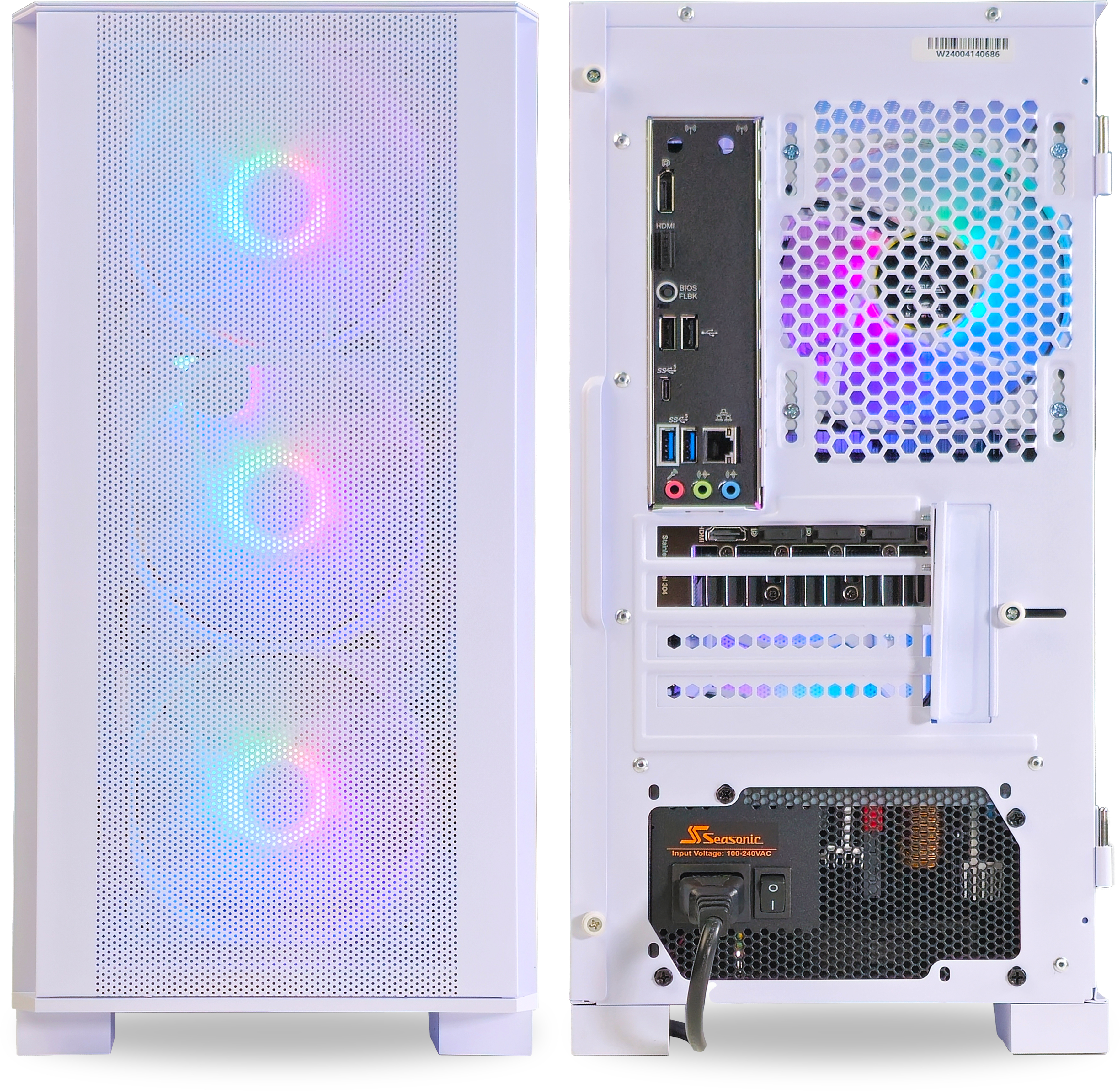 King Mod Systems - Ordenador King Mod Limited-PC Ryzen 5 7500F 32GB DDR5 1TB RTX 4060 WiFi W11