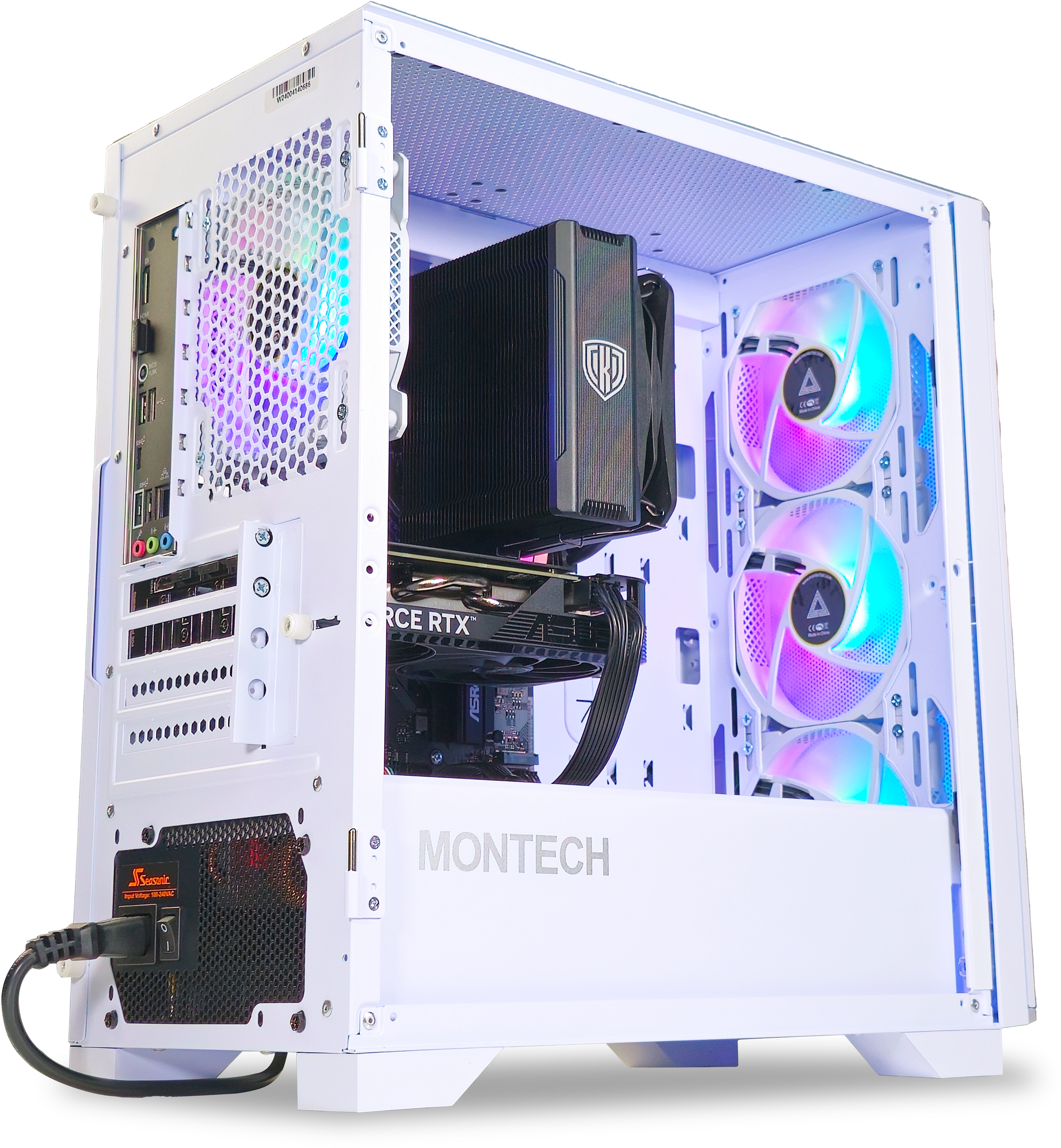 King Mod Systems - Ordenador King Mod Limited-PC Ryzen 5 7500F 32GB DDR5 1TB RTX 4060 WiFi W11