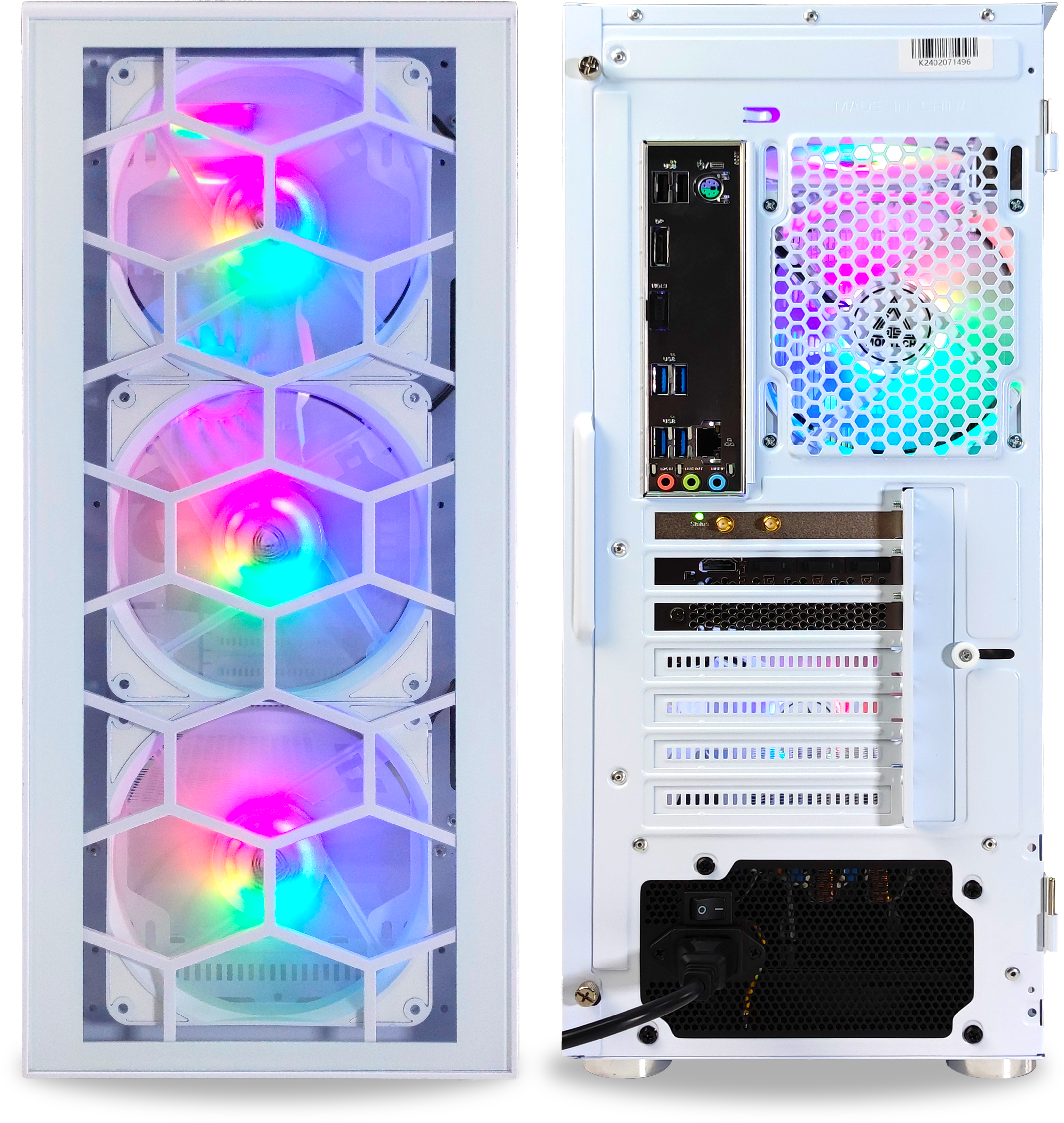 King Mod Systems - Ordenador King Mod Limited-PC Ryzen 7 5700X3D 32GB DDR4 1TB RTX 4060 Ti WIFI W11