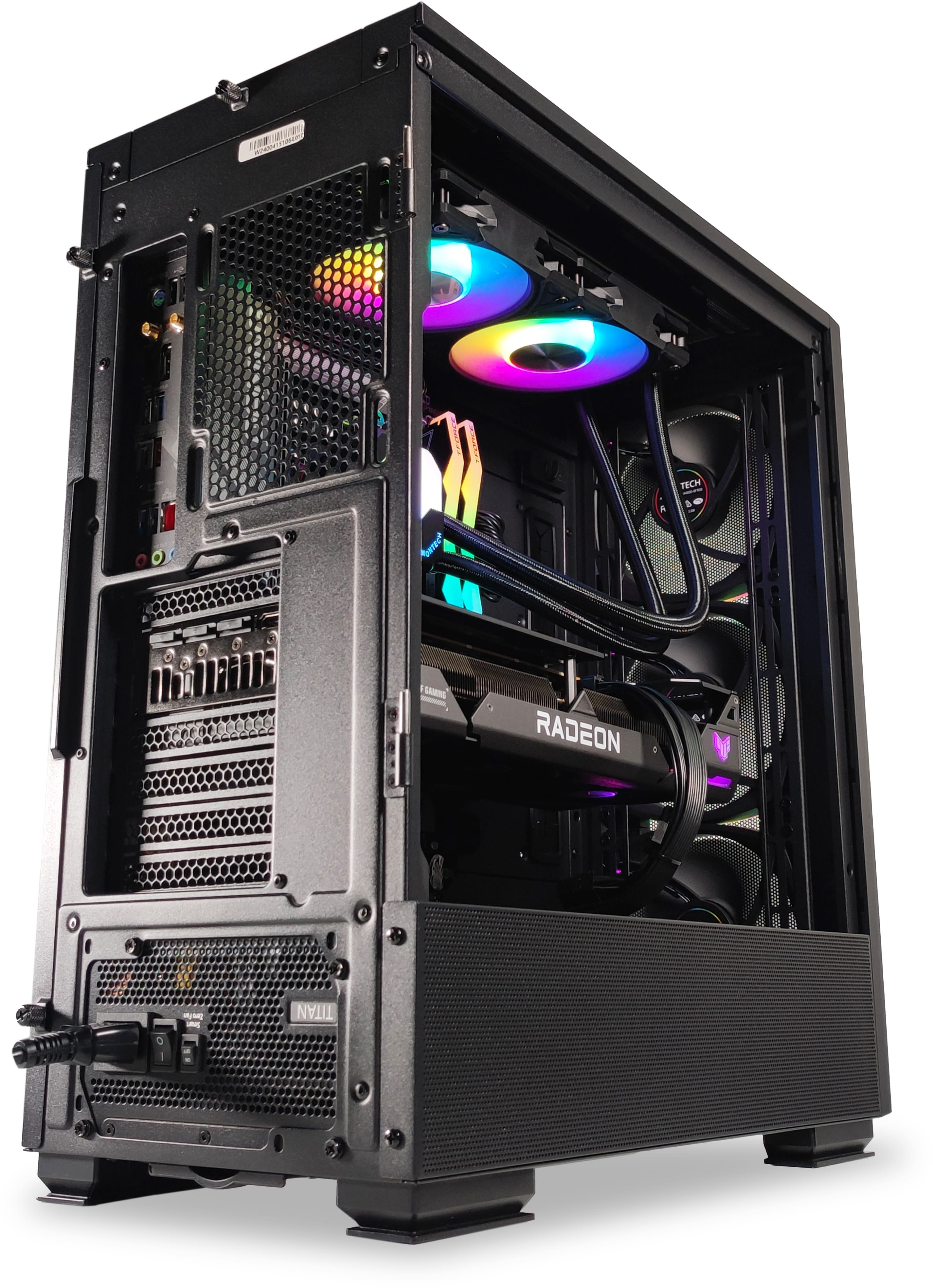 King Mod Systems - Ordenador King Mod Limited-PC Ryzen 9 9900X 32GB DDR5 1TB RX 7800 XT WiFi W11