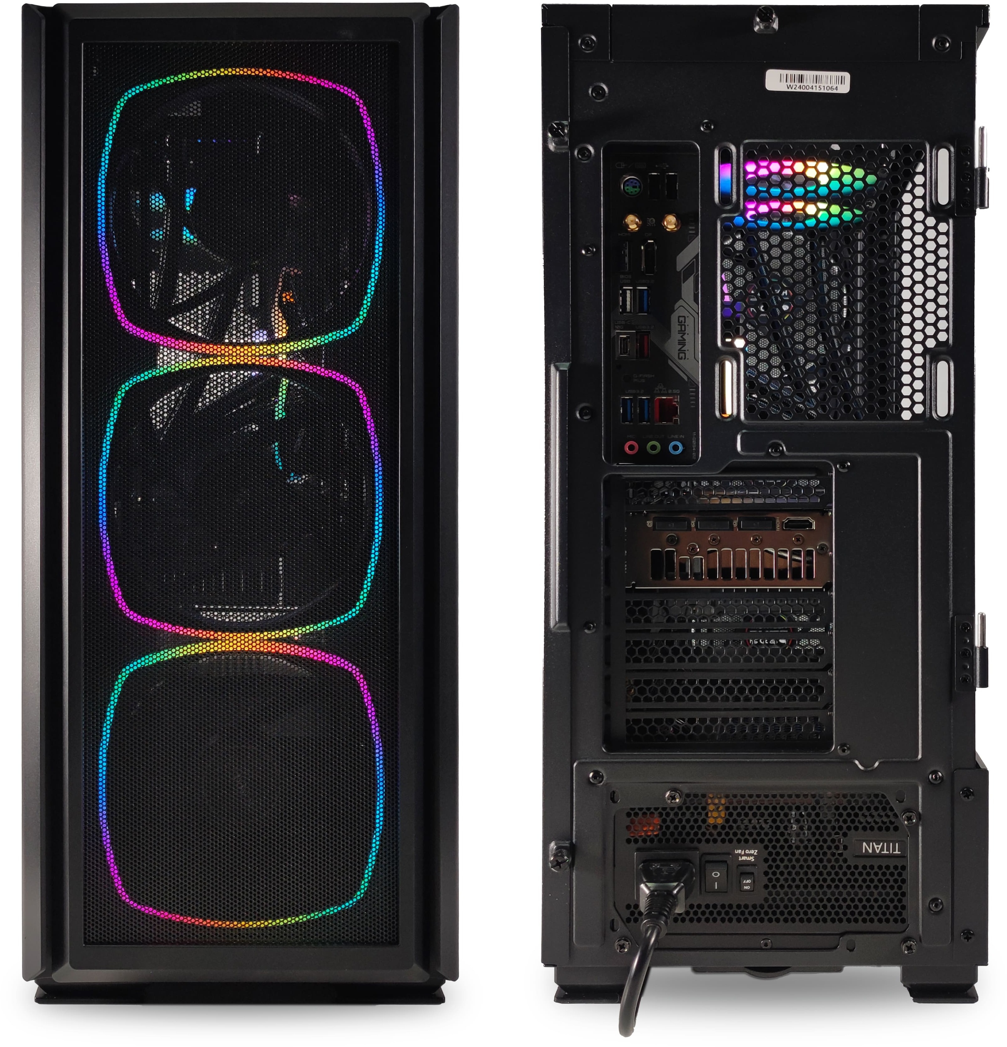 King Mod Systems - Ordenador King Mod Limited-PC Ryzen 9 9900X 32GB DDR5 1TB RX 7800 XT WiFi W11