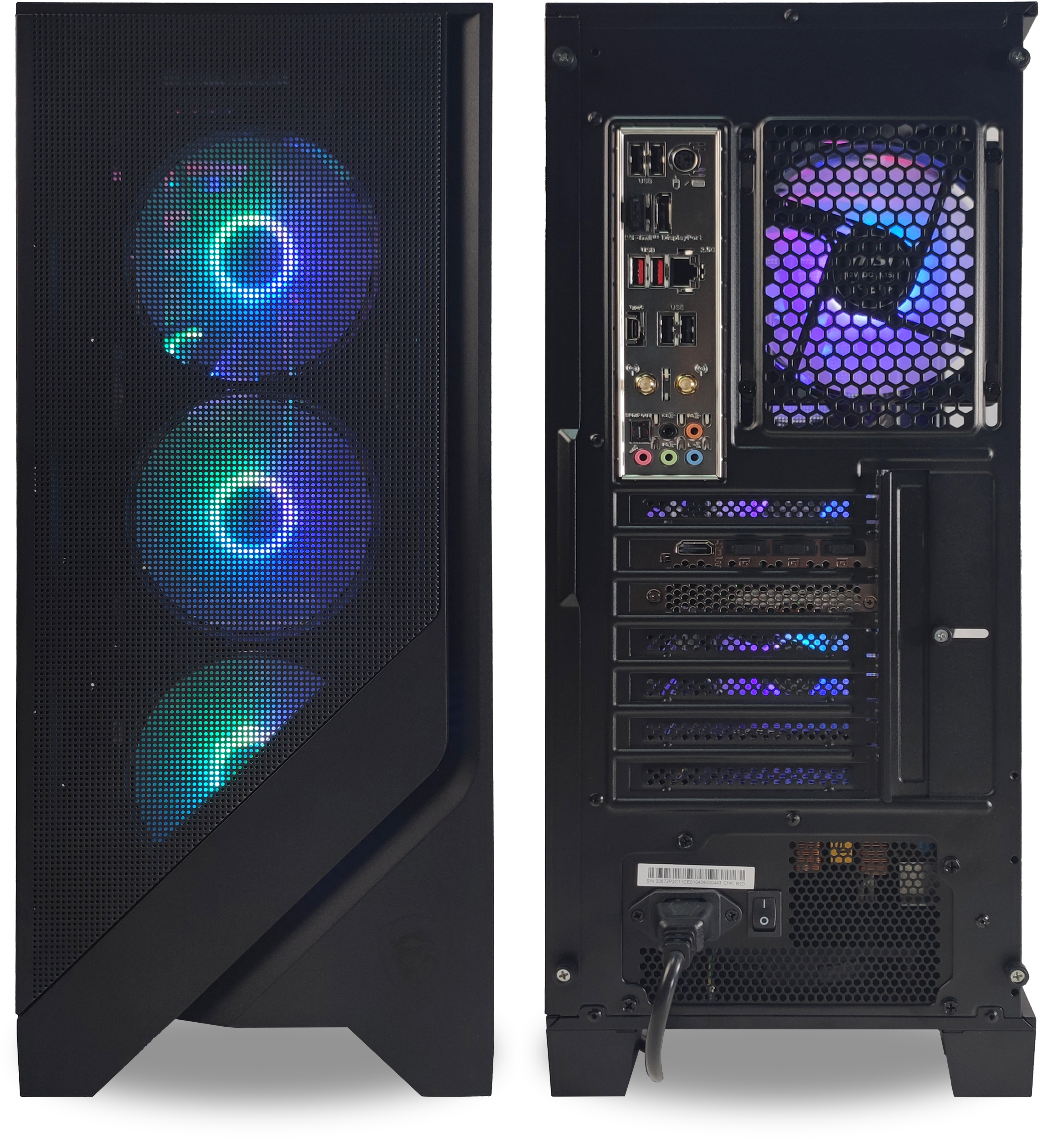 King Mod Systems - Ordenador King Mod Gamer-PC Powered by MSI i5 13600KF 32GB DDR5 1TB RTX 4070 SUPER WiFi W11