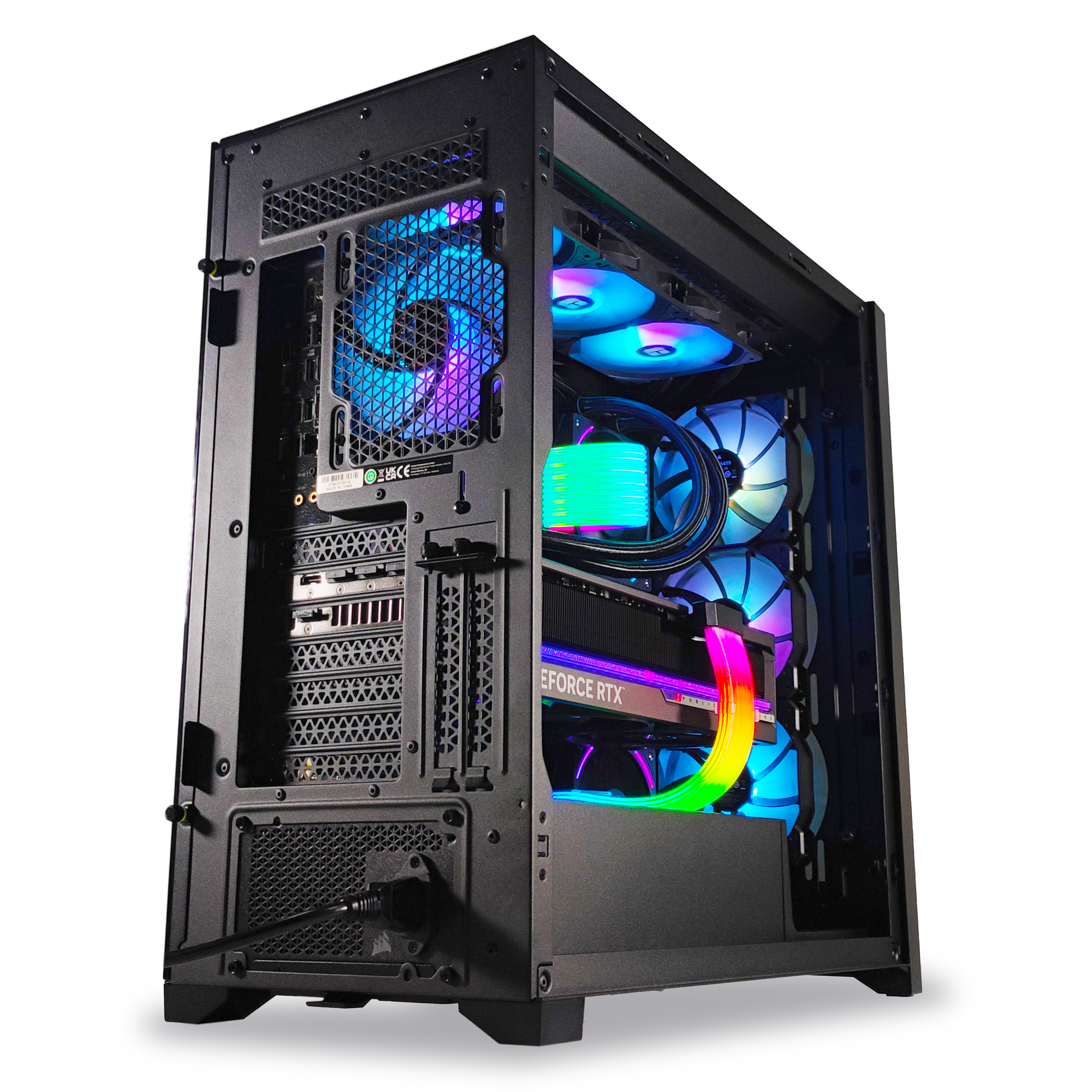 King Mod Systems - Ordenador King Mod Gamer-PC Powered by ASUS Ryzen 7 9800X3D 32GB DDR5 2TB RTX 5080 WiFi W11