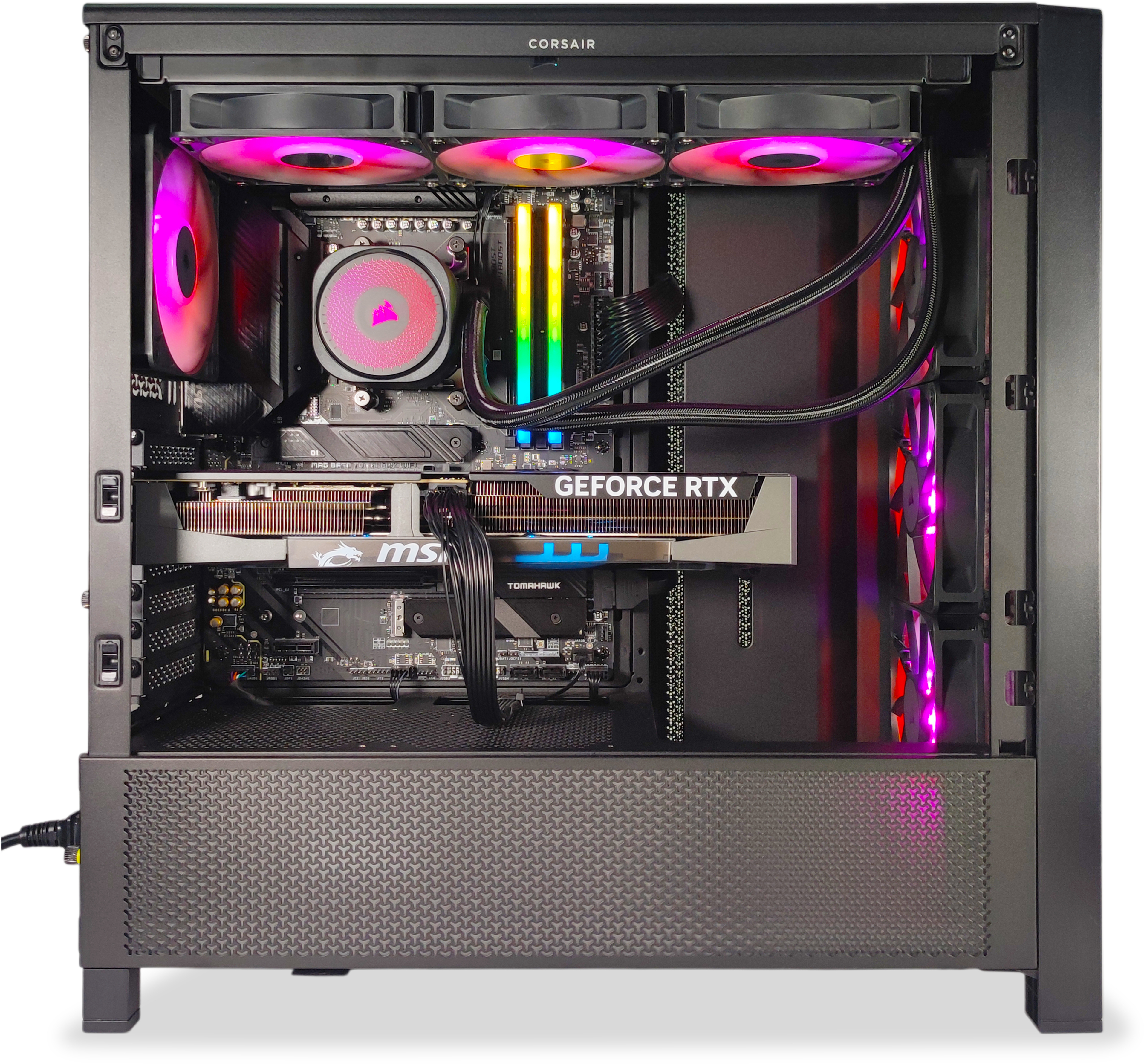 King Mod Systems - Ordenador King Mod Gamer-PC x iCUE Ryzen 7 9700X 32GB DDR5 1TB RTX 5070 WiFi W11