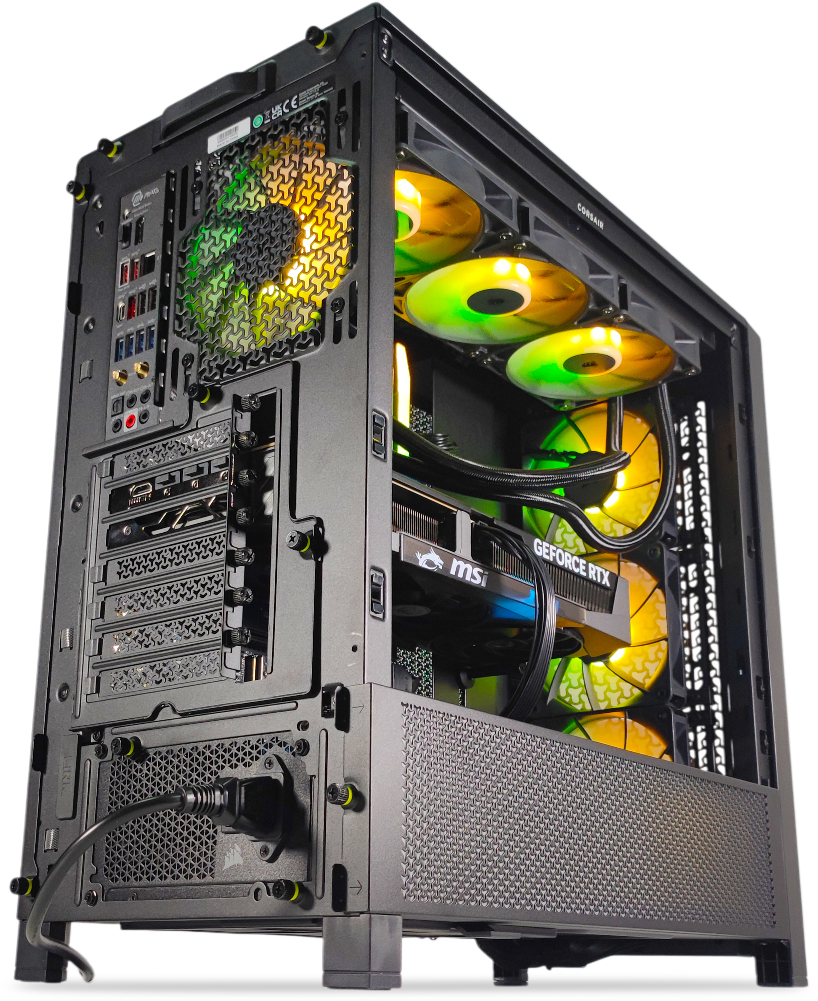 King Mod Systems - Ordenador King Mod Gamer-PC x iCUE Ryzen 7 9700X 32GB DDR5 1TB RTX 5070 WiFi W11