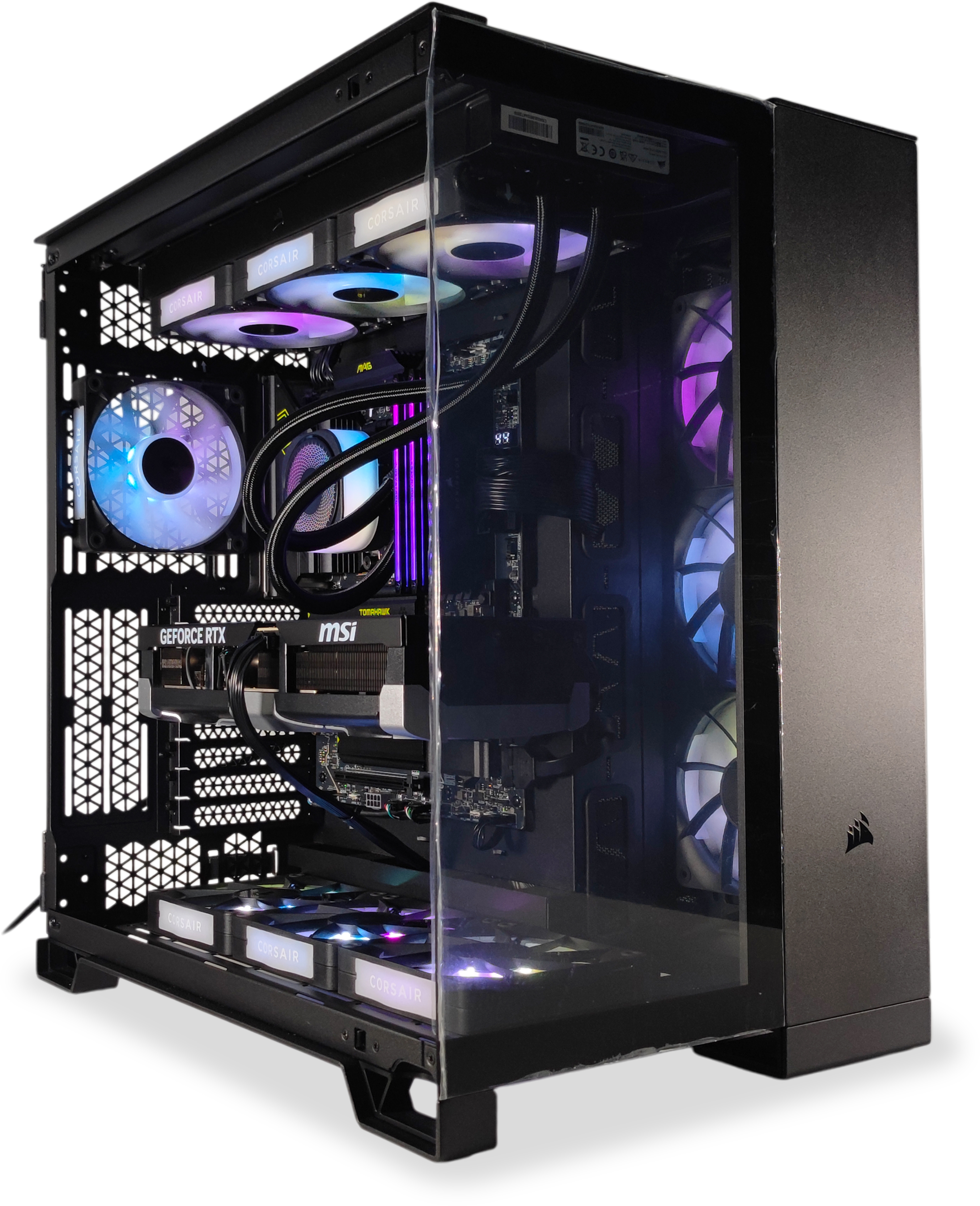 King Mod Systems - Ordenador King Mod Gamer-PC x iCUE Impakt Edition Ryzen 7 9800X3D 64GB DDR5 2TB RTX 5090 WiFi W11