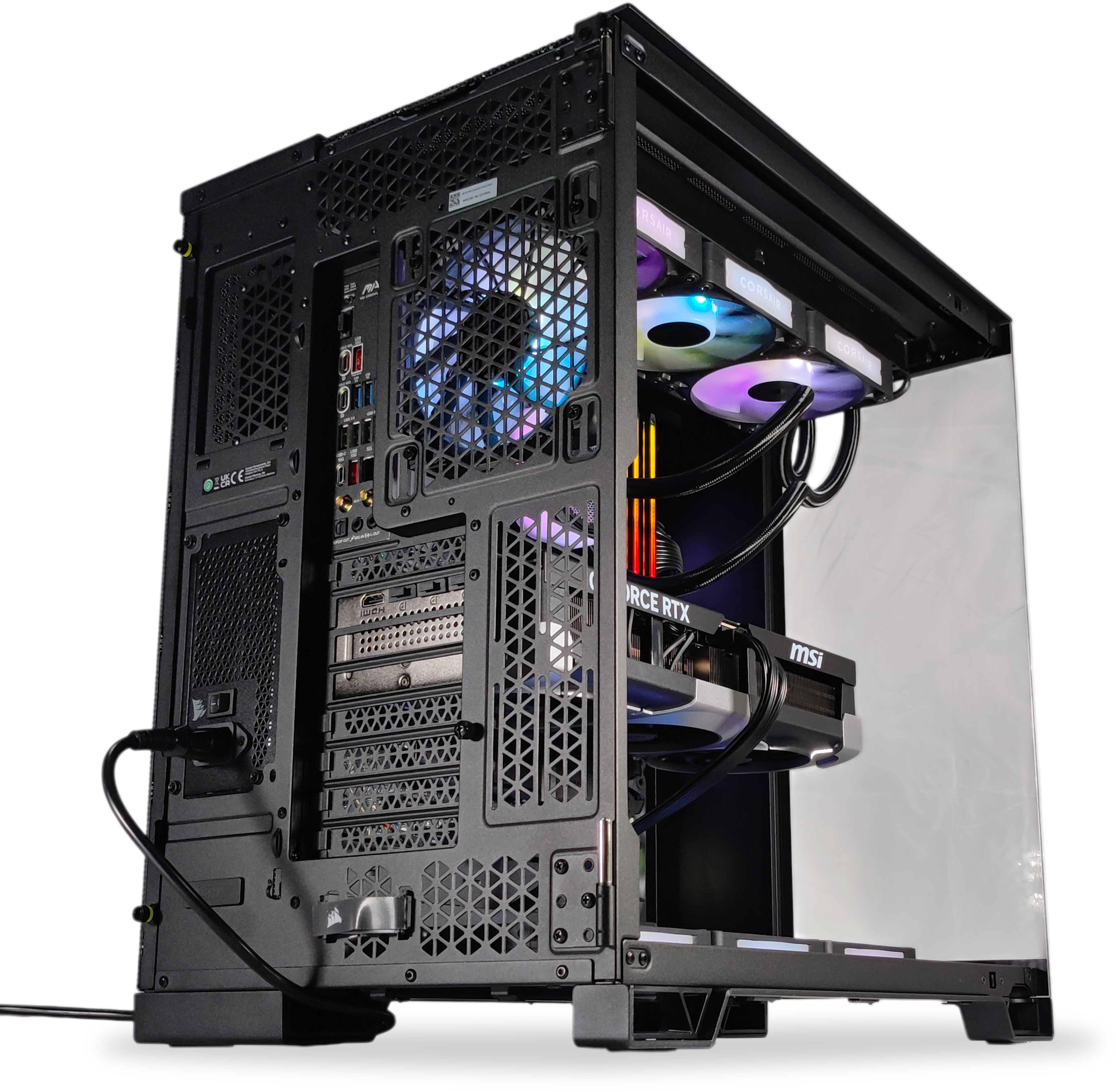 King Mod Systems - Ordenador King Mod Gamer-PC x iCUE Impakt Edition Ryzen 7 9800X3D 64GB DDR5 2TB RTX 5090 WiFi W11