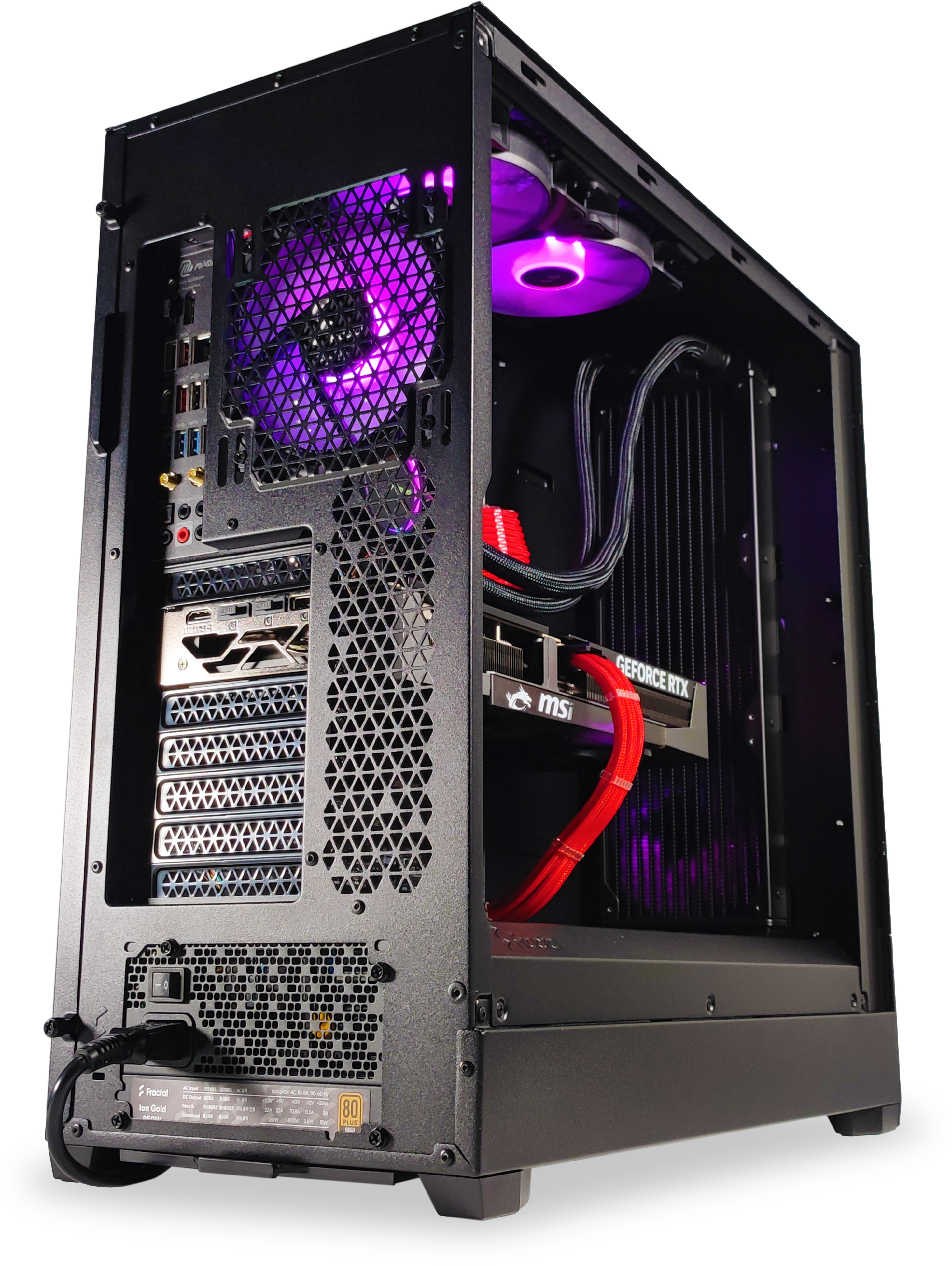 King Mod Systems - Ordenador King Mod Gamer-PC X Fractal Ryzen 7 7800X3D 32GB DDR5 2TB RTX 5080 WiFi W11