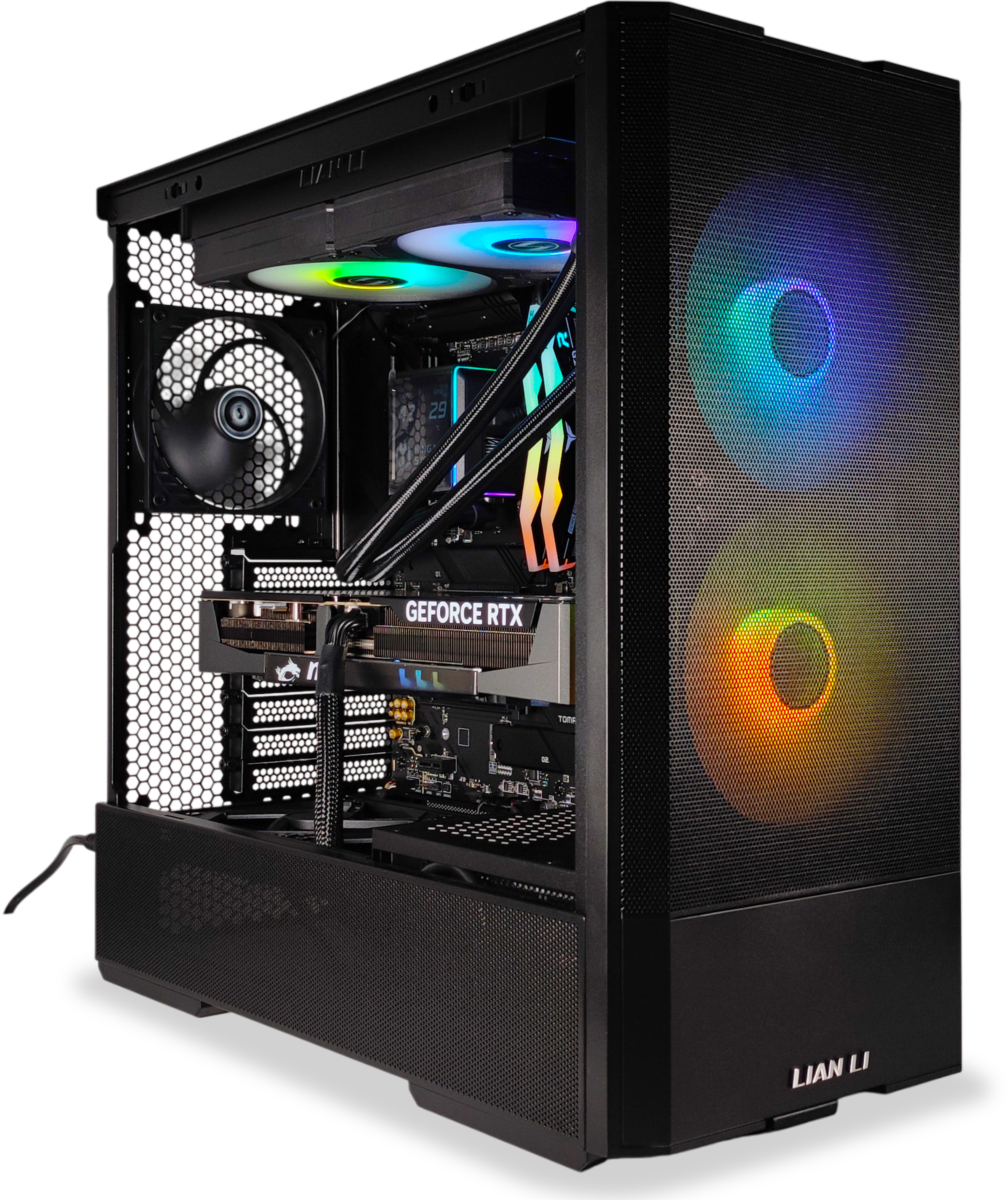 King Mod Systems - Ordenador King Mod Gamer-PC Ryzen 7 9800X3D 32GB DDR5 1TB RTX 5070 Ti WiFi W11