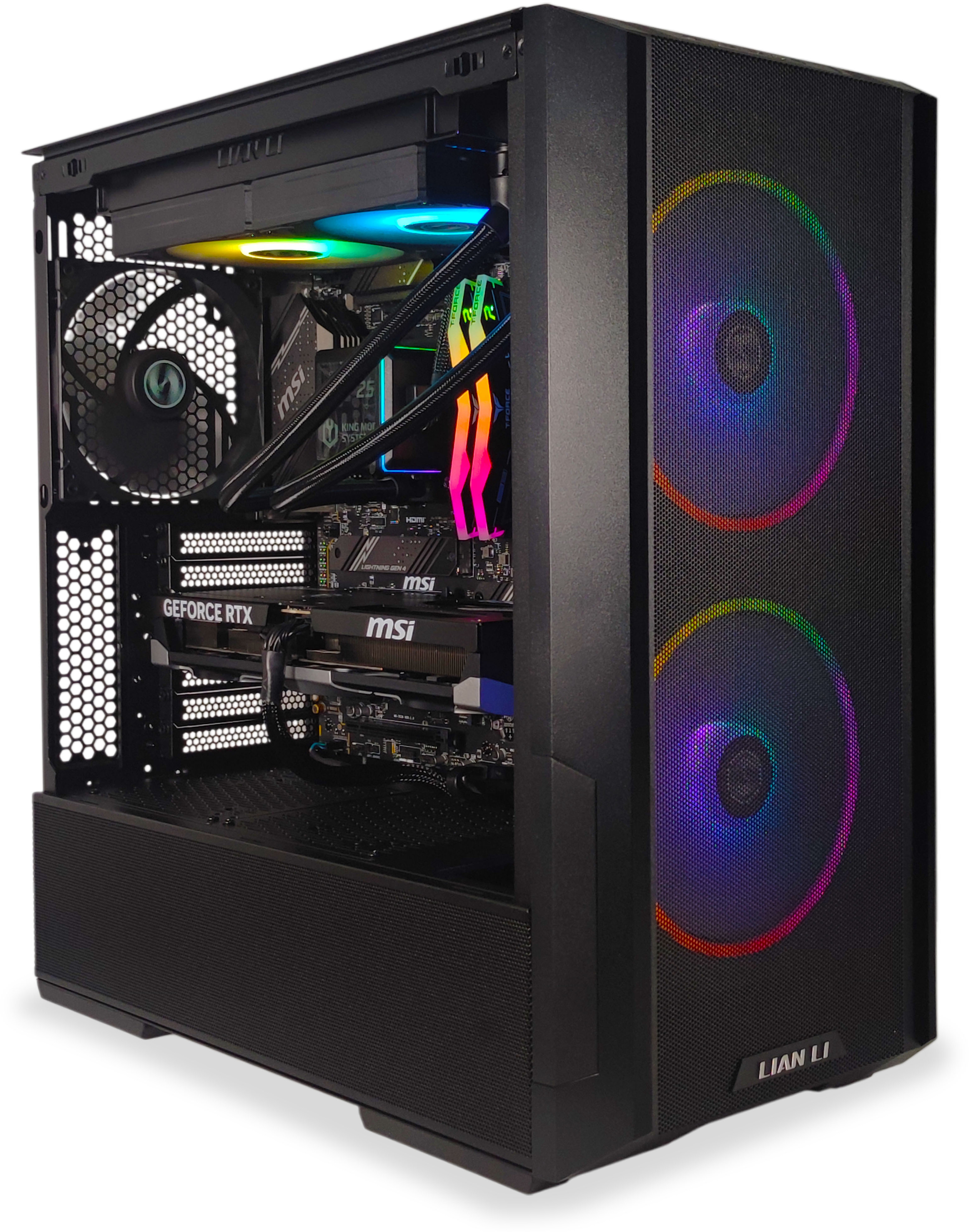 King Mod Systems - Ordenador King Mod Gamer-PC Ryzen 7 7800X3D 32GB DDR5 1TB RTX 5070 Ti WiFi W11