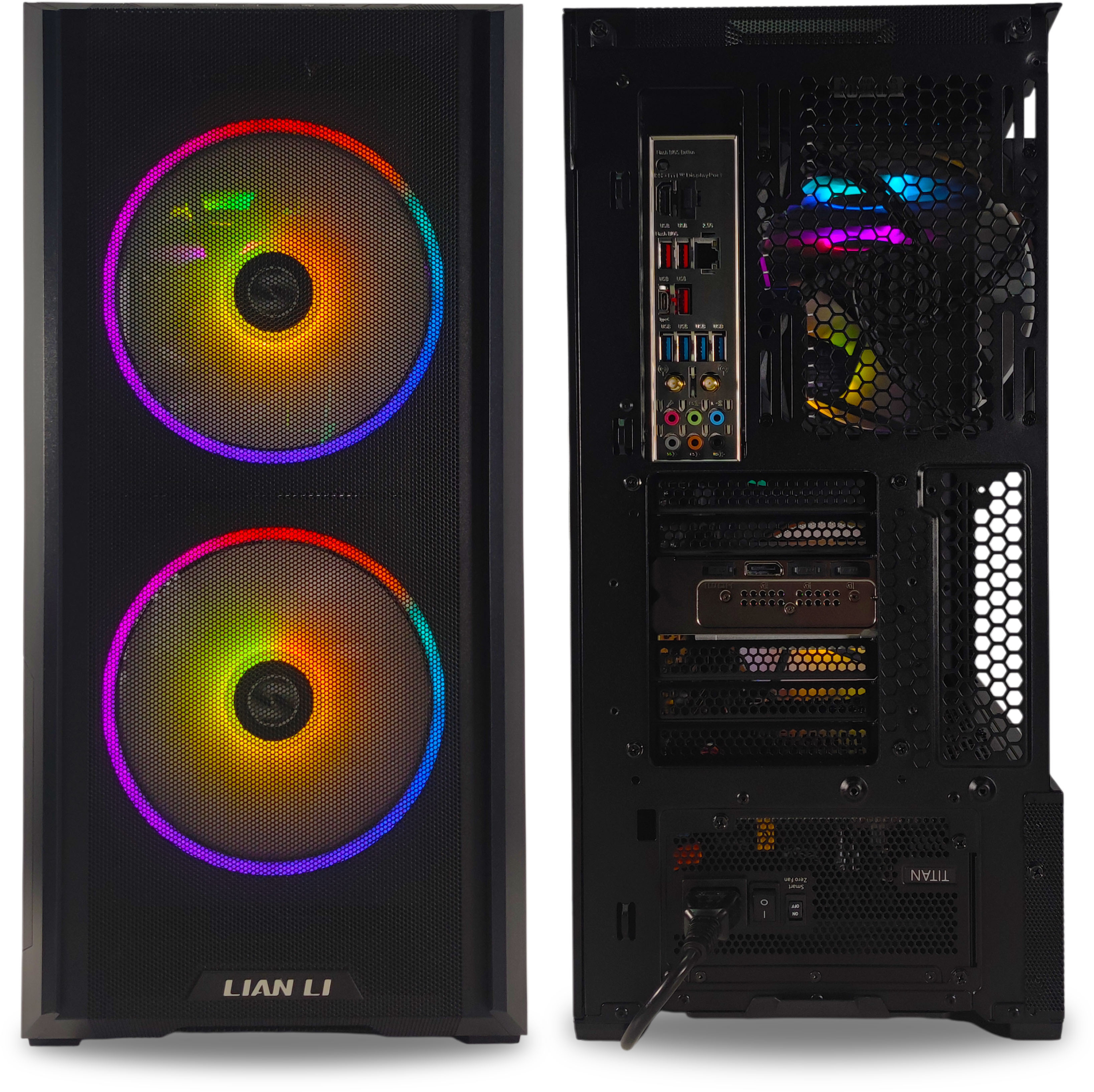 King Mod Systems - Ordenador King Mod Gamer-PC Ryzen 7 7800X3D 32GB DDR5 1TB RTX 5070 Ti WiFi W11