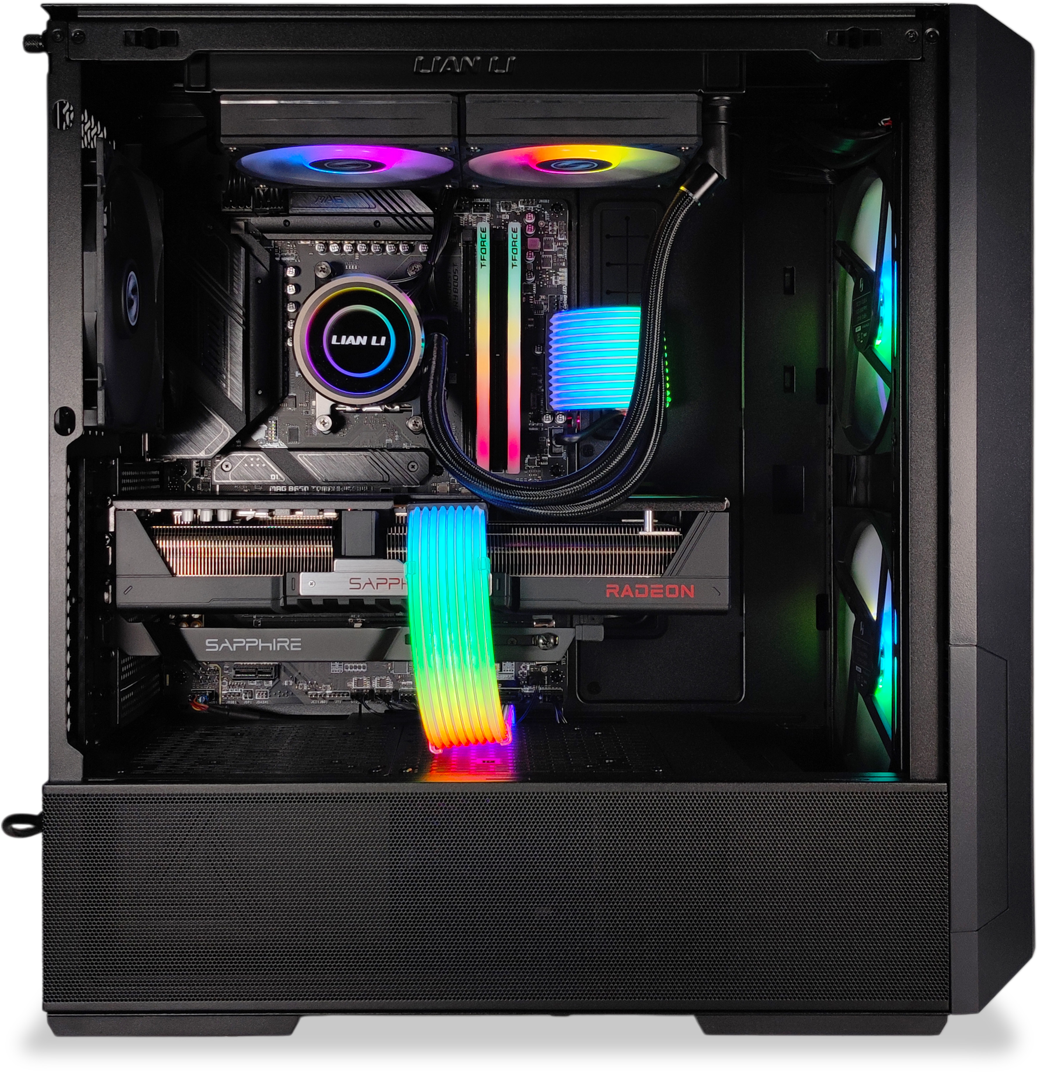 King Mod Systems - Ordenador King Mod Gamer-PC Ryzen 7 9800X3D 32GB DDR5 2TB RX 9070 XT WiFi W11