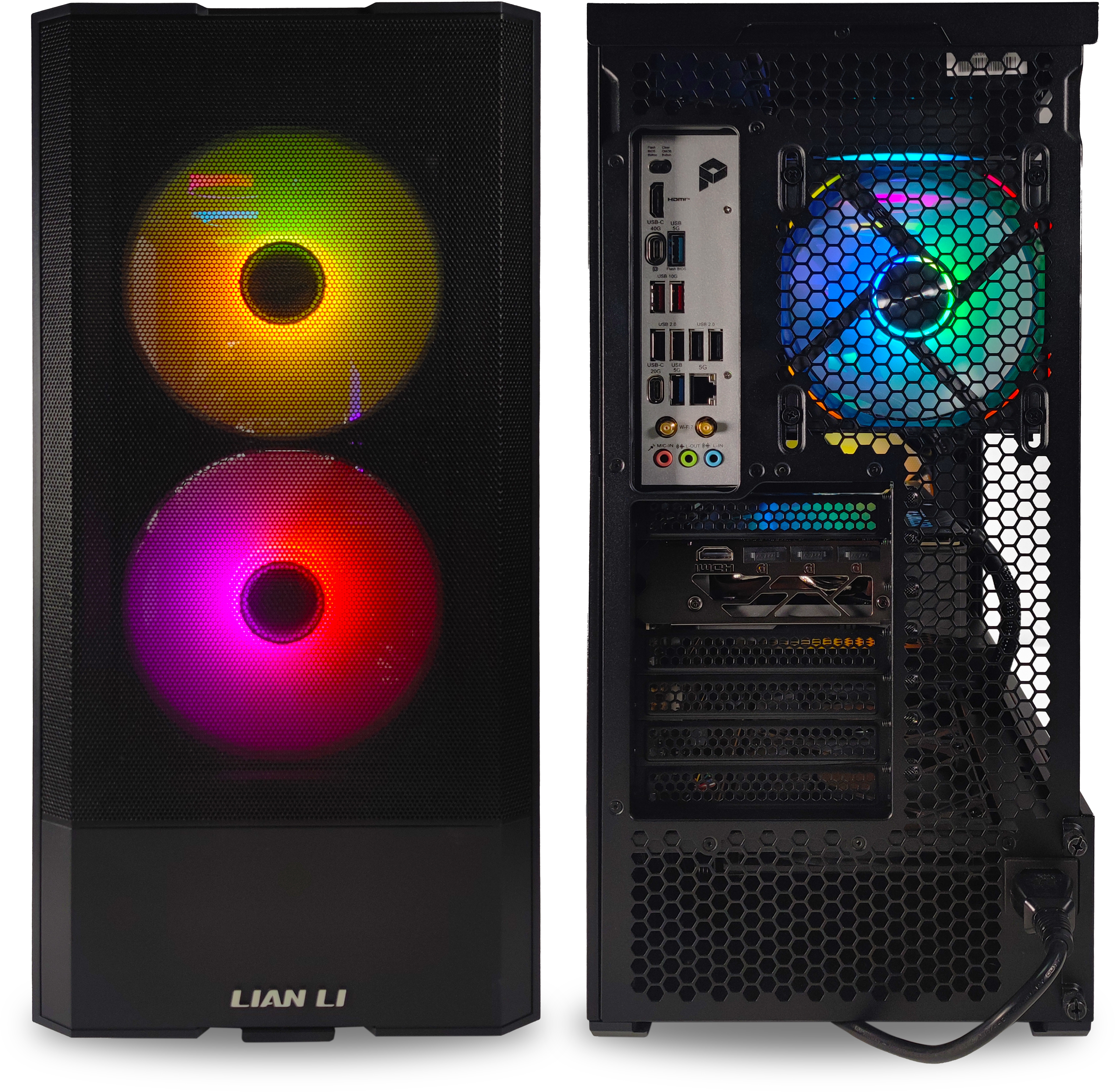 King Mod Systems - Ordenador King Mod Gamer-PC Ryzen 7 9800X3D 64GB DDR5 2TB RTX 5080 WiFi W11