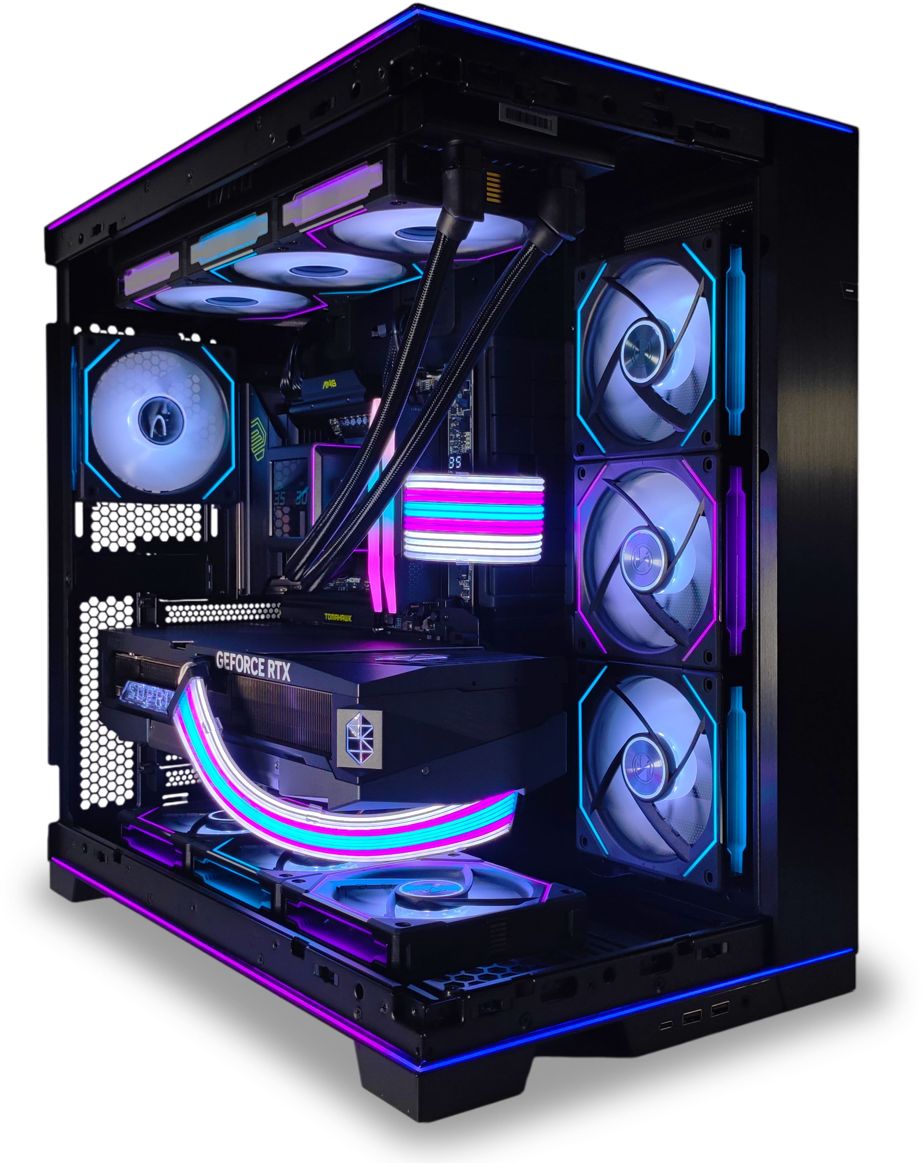 King Mod Systems - Ordenador King Mod Gamer-PC Ryzen 7 9800X3D 64GB DDR5 2TB RTX 5090 WiFi W11 V2