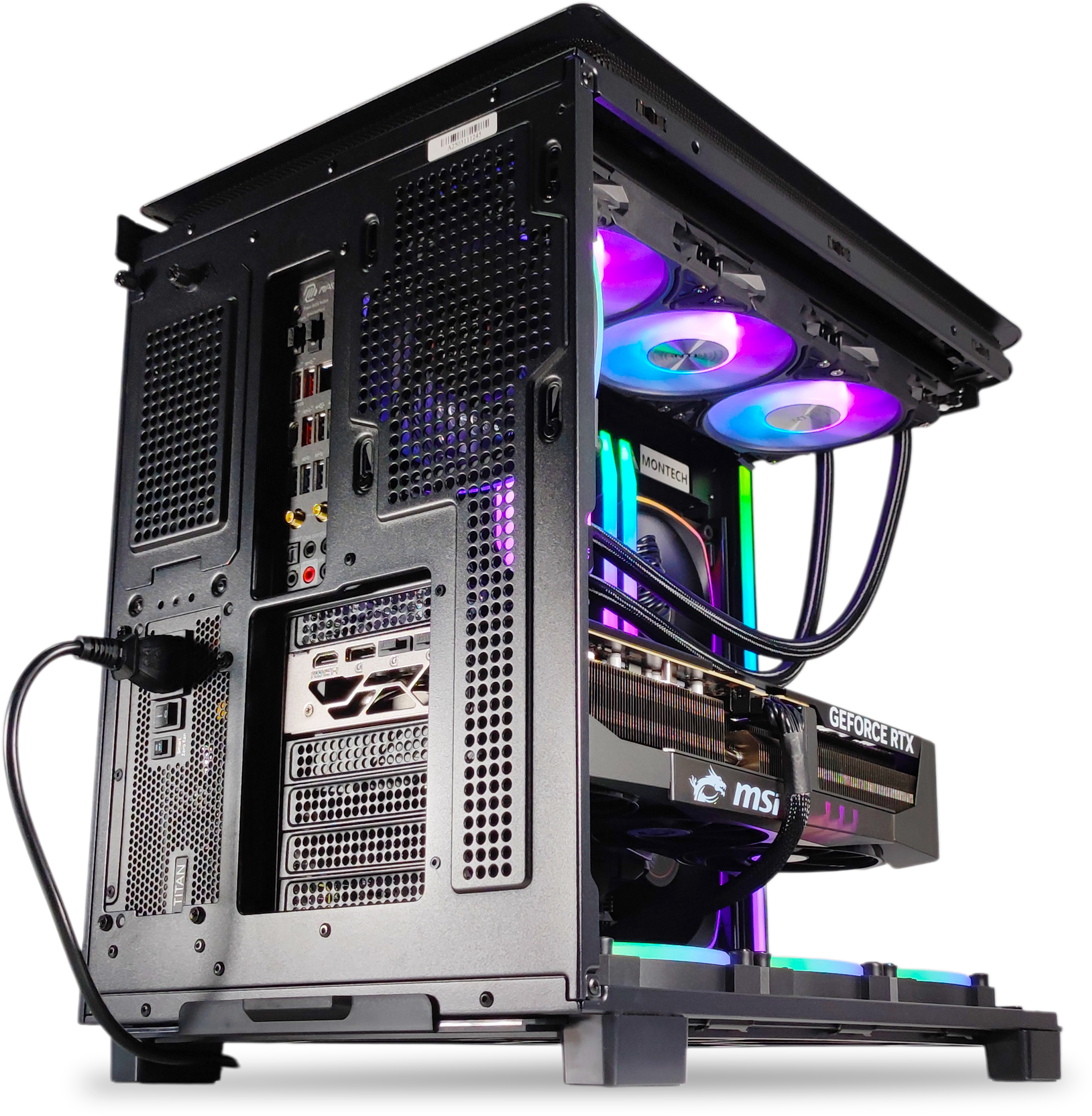 King Mod Systems - Ordenador King Mod Gamer-PC Ryzen 7 9800X3D 64GB DDR5 2TB RTX 5090 WiFi W11 V3