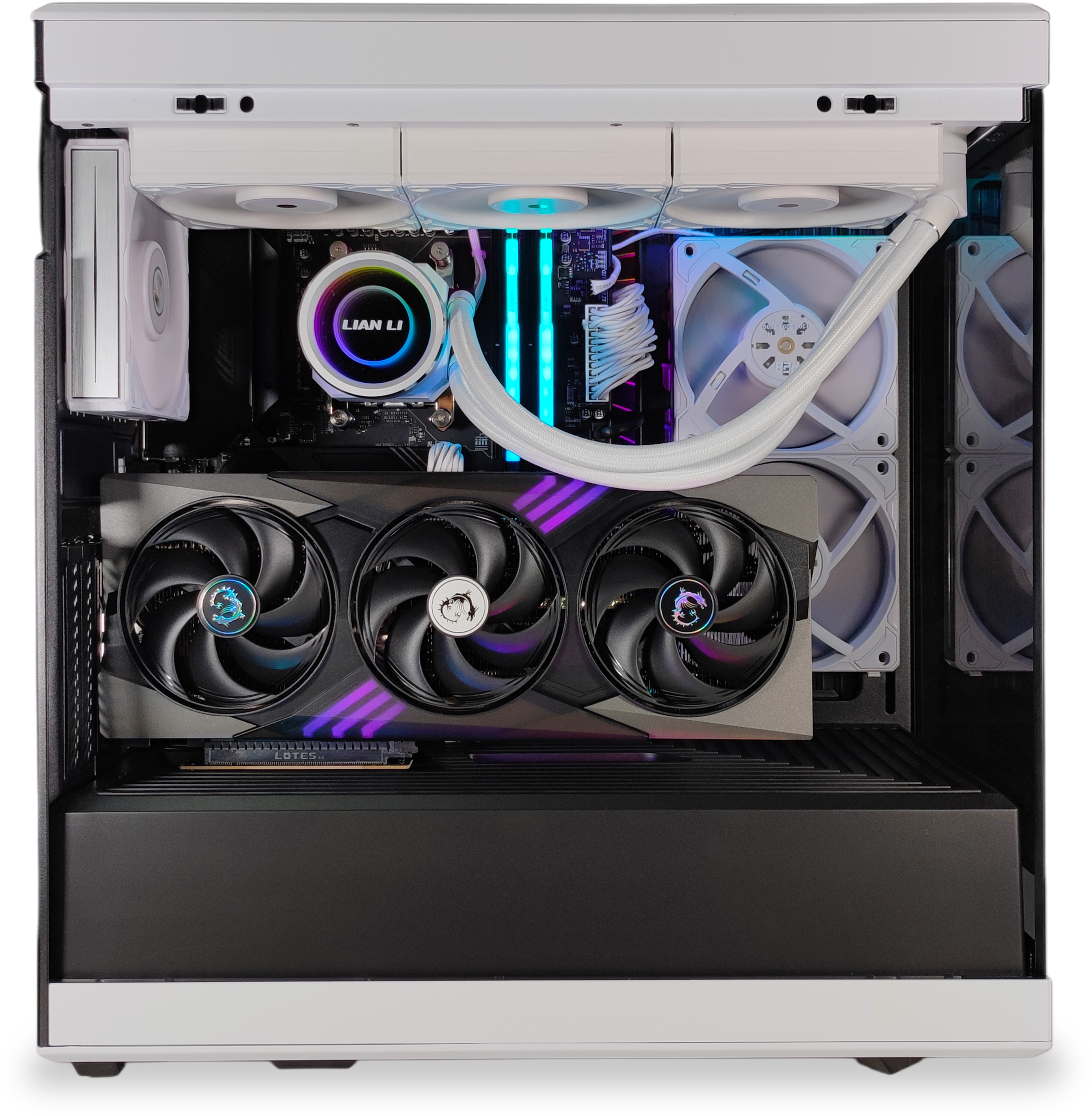 King Mod Systems - Ordenador King Mod Gamer-PC HYTE Ryzen 9 9900X 64GB DDR5 1TB RTX 5070 WiFi W11