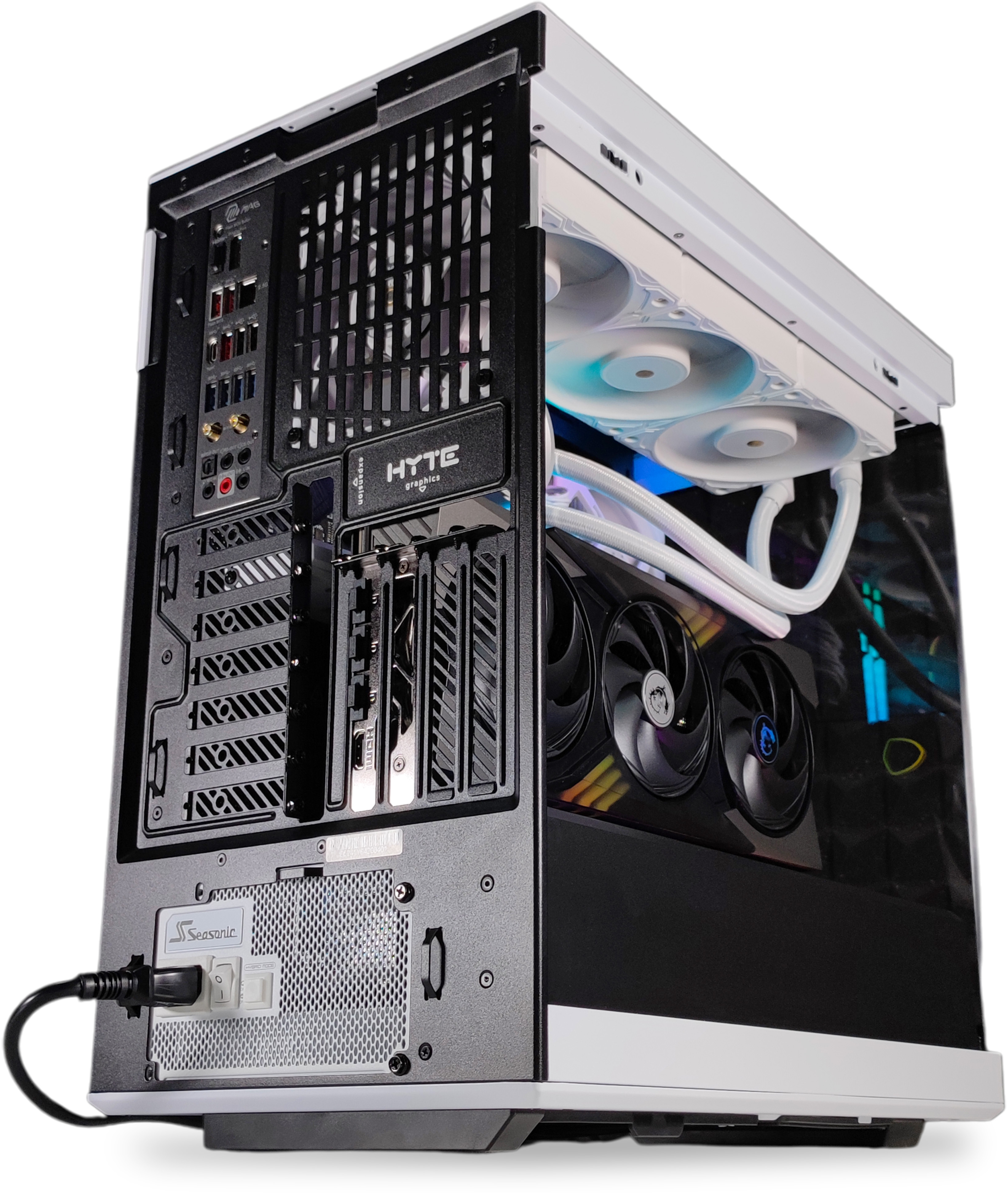 King Mod Systems - Ordenador King Mod Gamer-PC HYTE Ryzen 9 9900X 64GB DDR5 1TB RTX 5070 WiFi W11