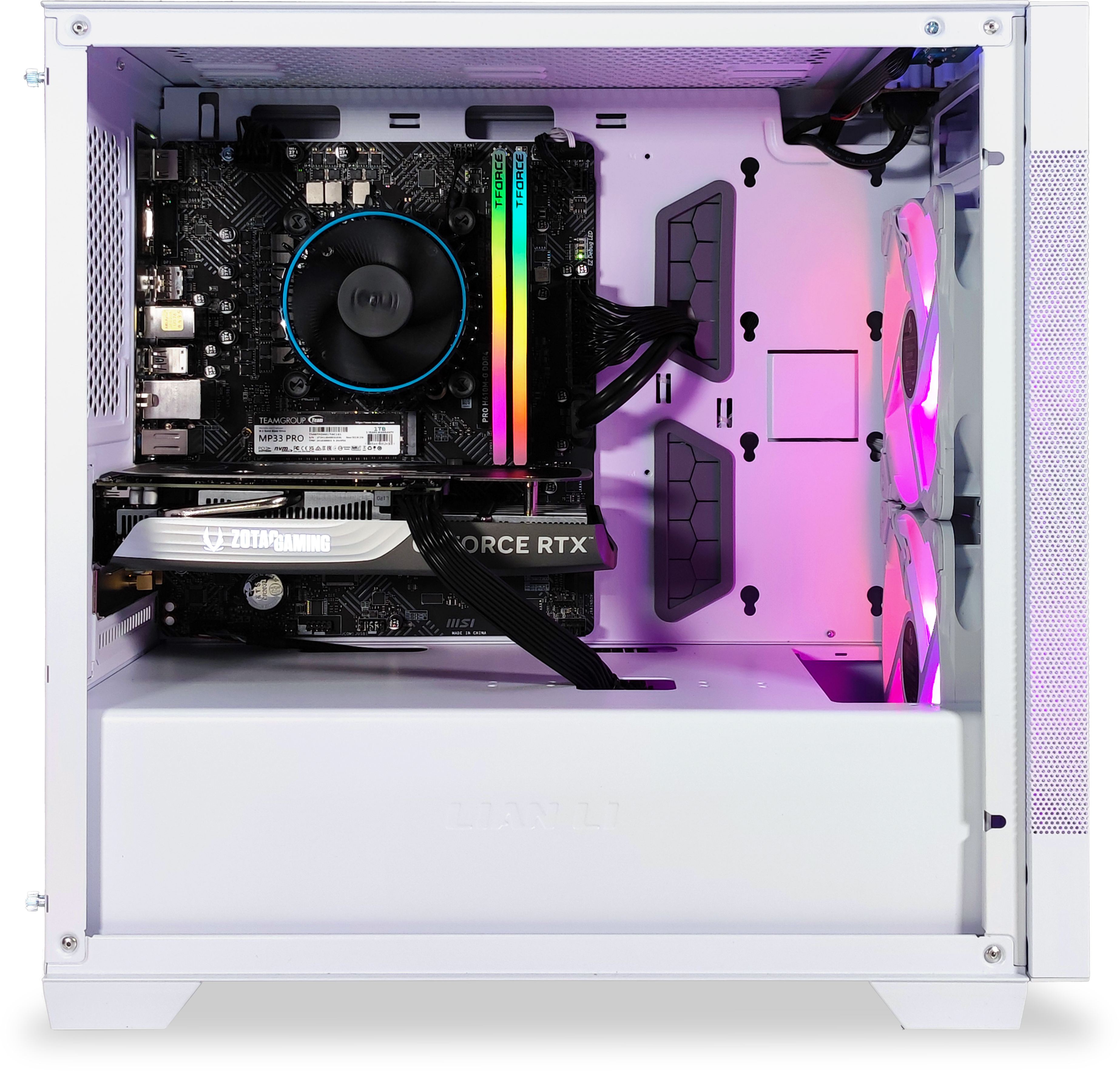 King Mod Systems - Ordenador King Mod Limited-PC Intel i5 12400F 16GB DDR4 1TB RTX 4060 WiFi W11