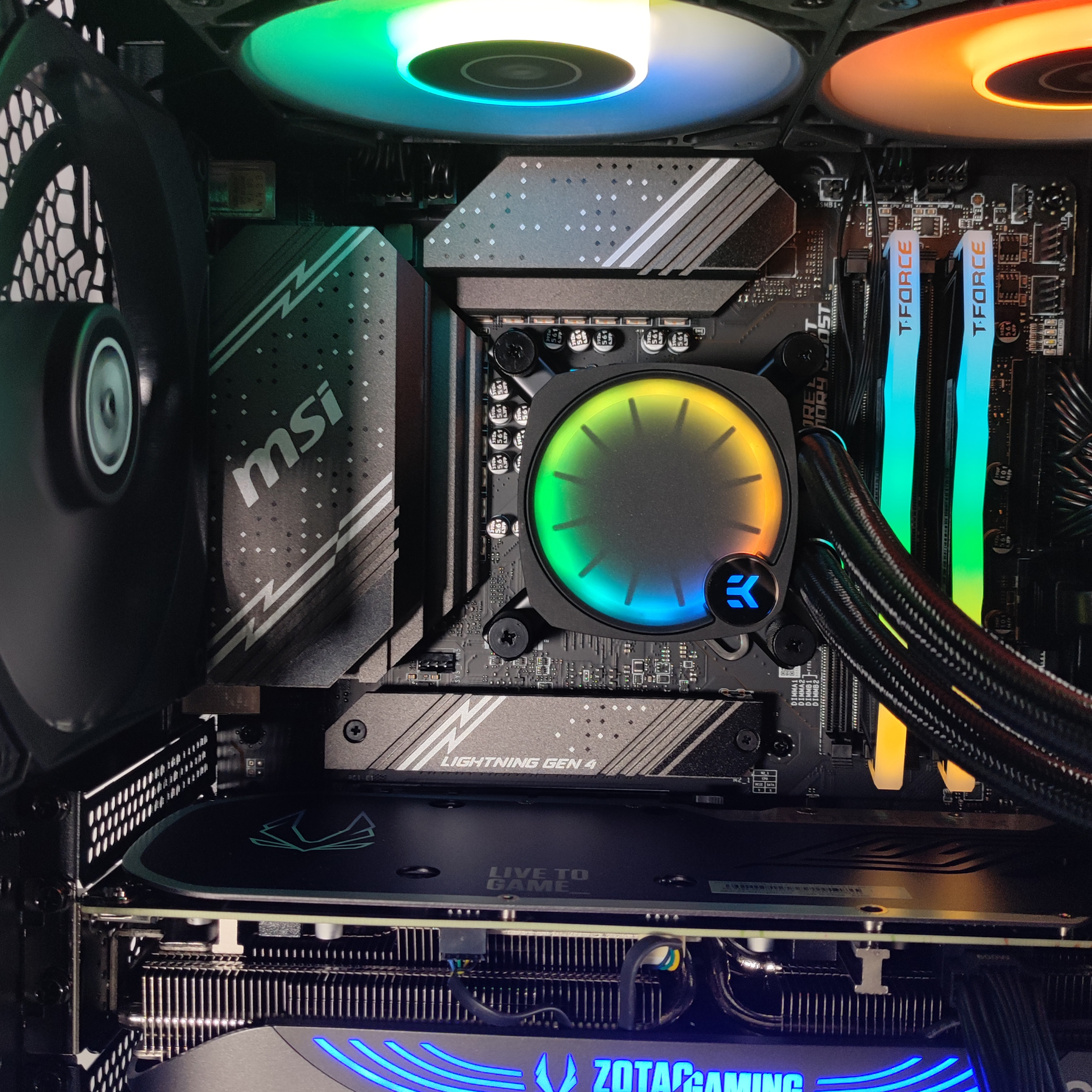 King Mod Systems - Ordenador King Mod Limited-PC Intel i5 14600KF 32GB DDR5 1TB RTX 4070 SUPER WiFi W11